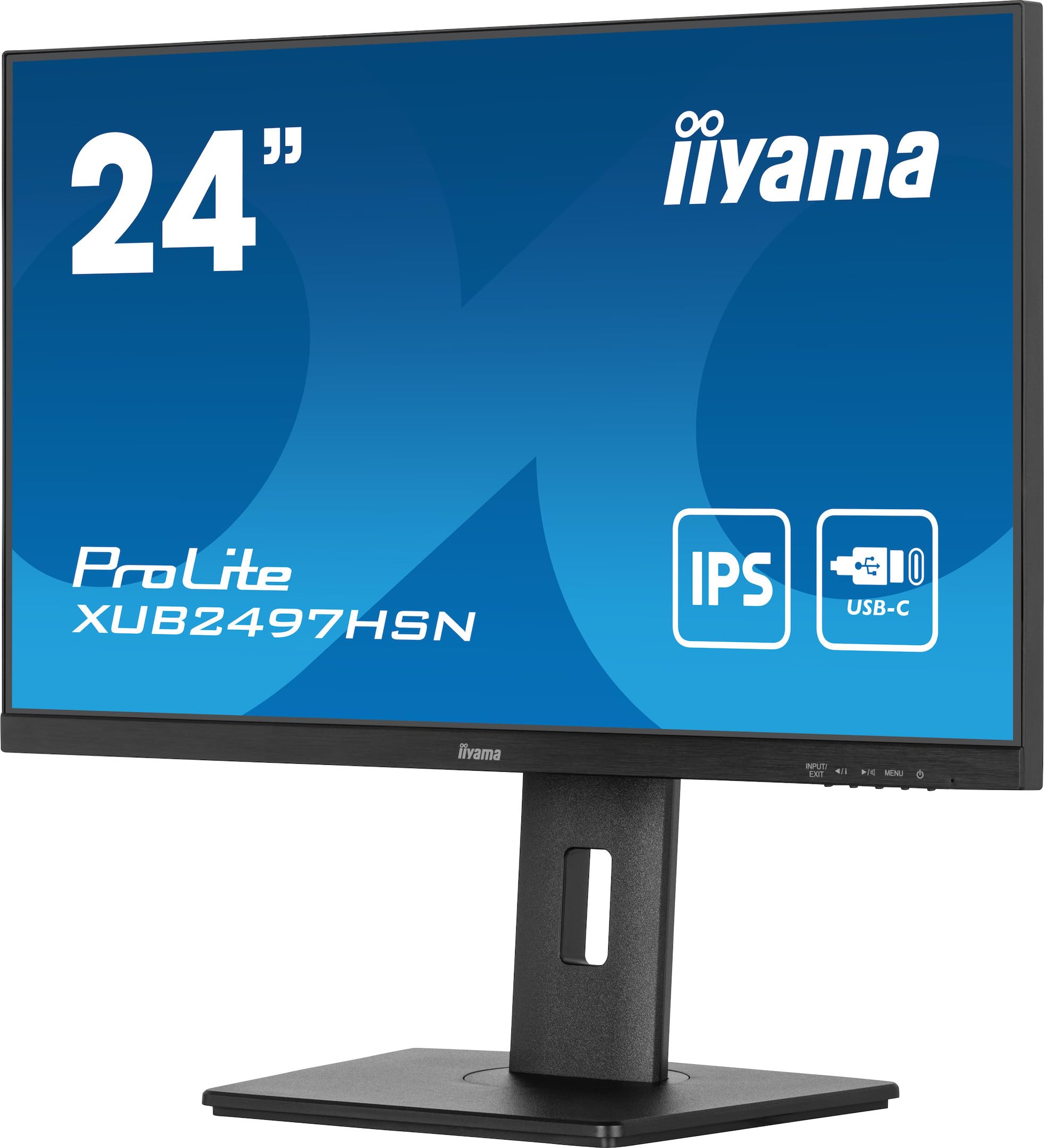 "iiyama ProLite XUB2497HSN-B2 écran plat de PC 60,5 cm (23.8"") 1920 x 1080 pixels Full HD LED Noir"