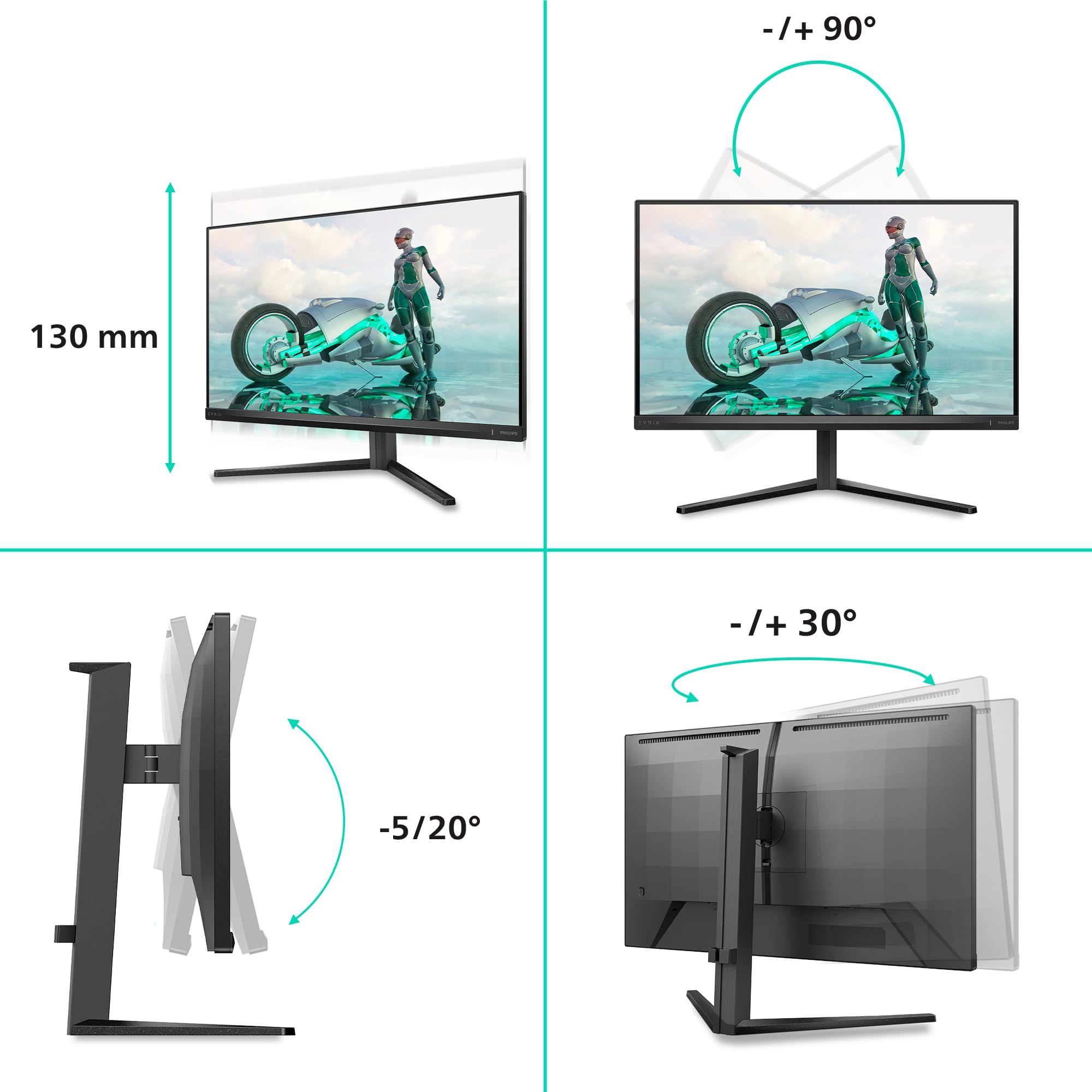 PHILIPS 27M2N3200A 27p FreeSync 1920x1080 1ms HDMI DP Black/Grey