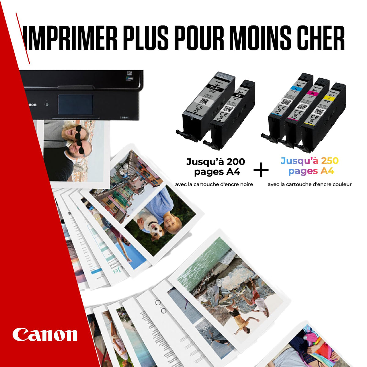 CANON PGI-580/CLI-581 Ink Cartridge BK/CMYK