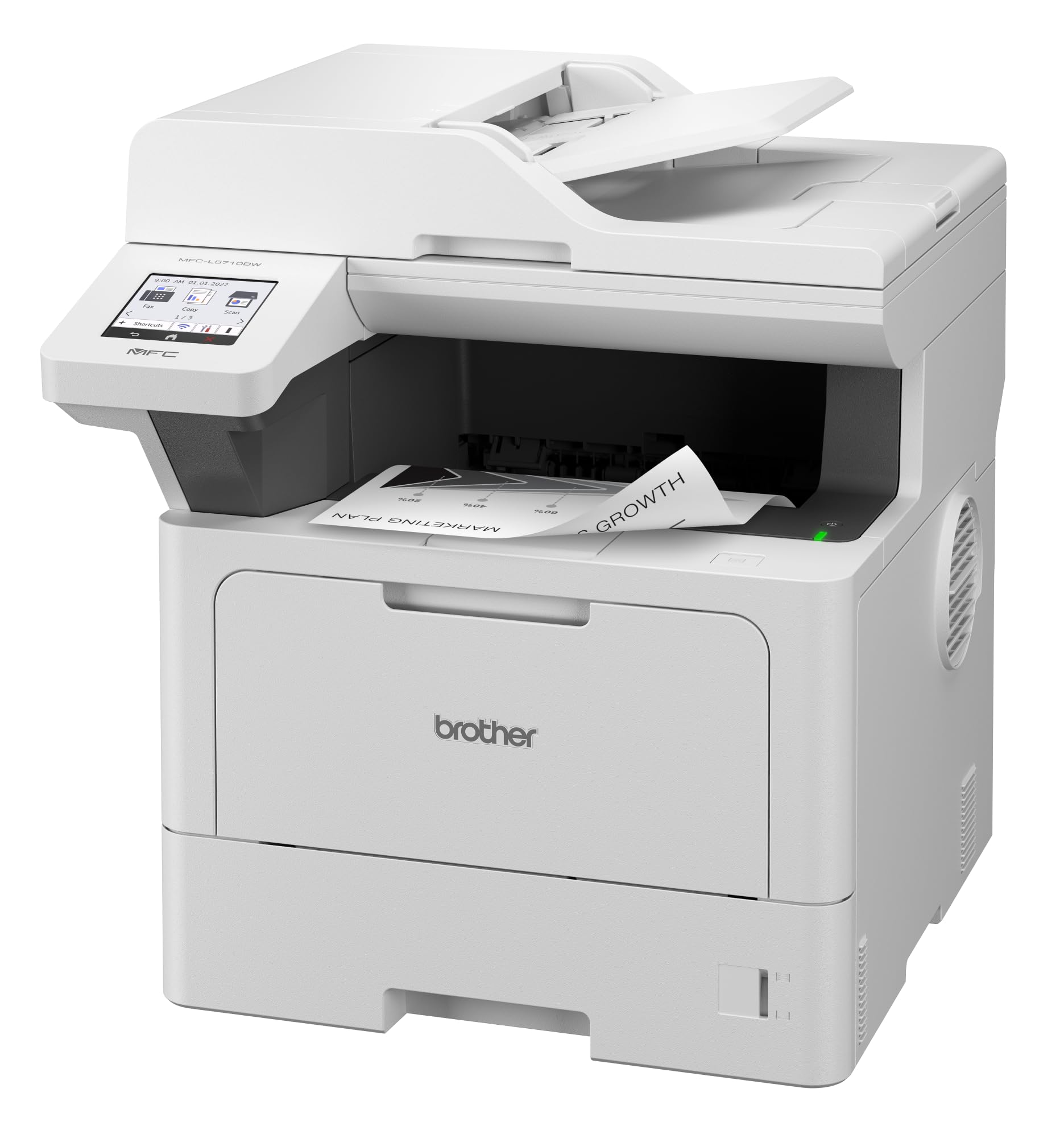 BROTHER MFC-L5710DW MFP Mono B/W laser A4 210x297mm A4 48ppm 350 sheets USB 2.0 Gigabit LAN Wi-Fi USB 2.0 host