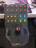 LOGITECH Heavy Equipment Side Panel Flight simulator controller wired for PC