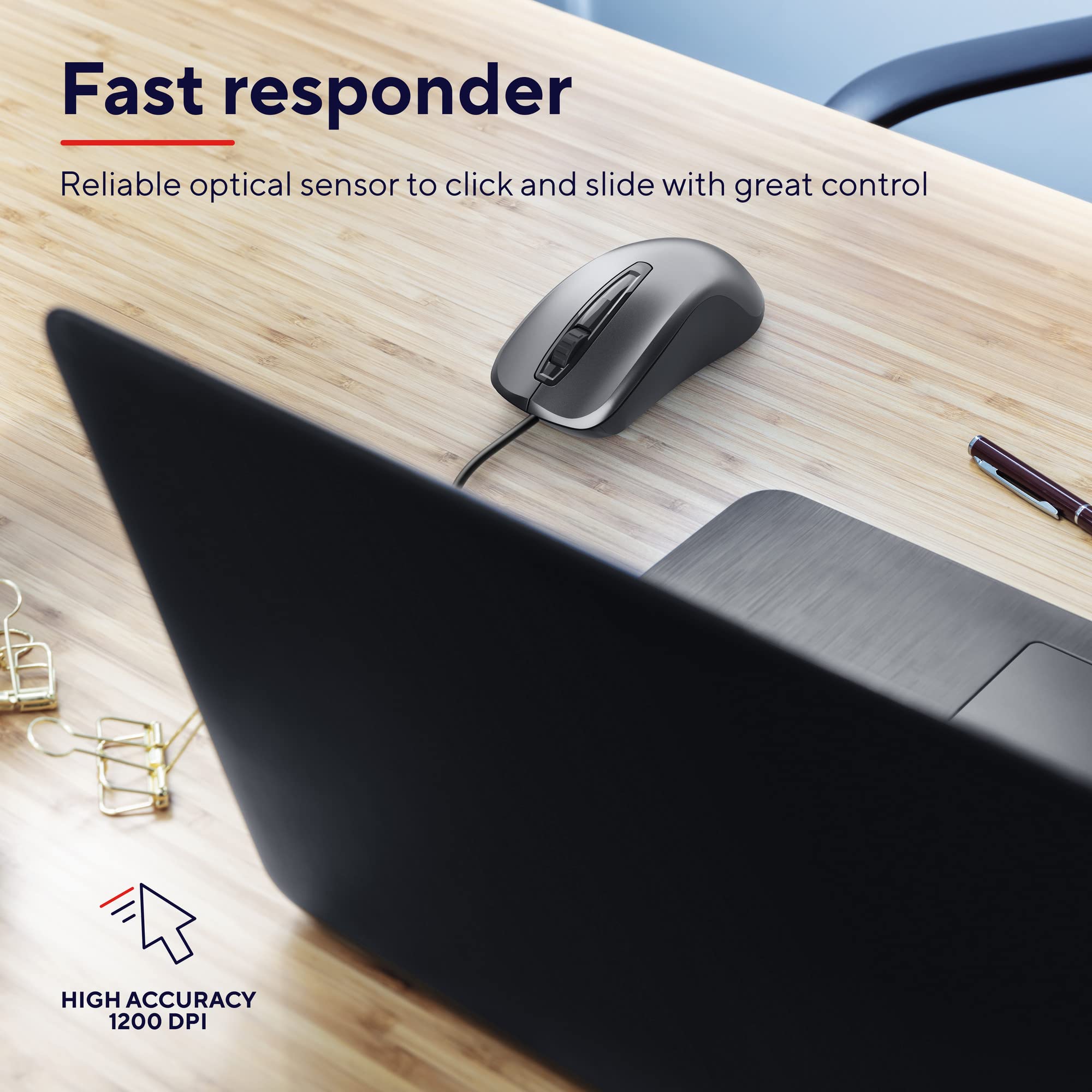 TRUST Souris filaire CARVE USB - Noire
