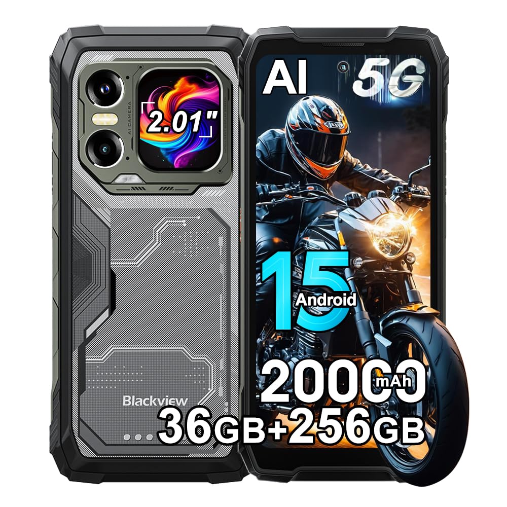 Blackview Xplore 1 (5G - 6.78'' - 256 Go, 12 Go RAM - 20000mAh) Noir
