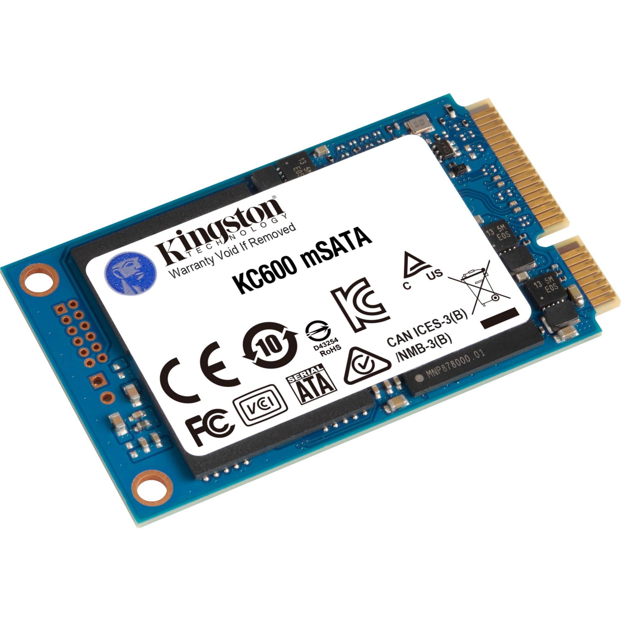 KINGSTON KC600 1024Go SATA3 mSATA SSD