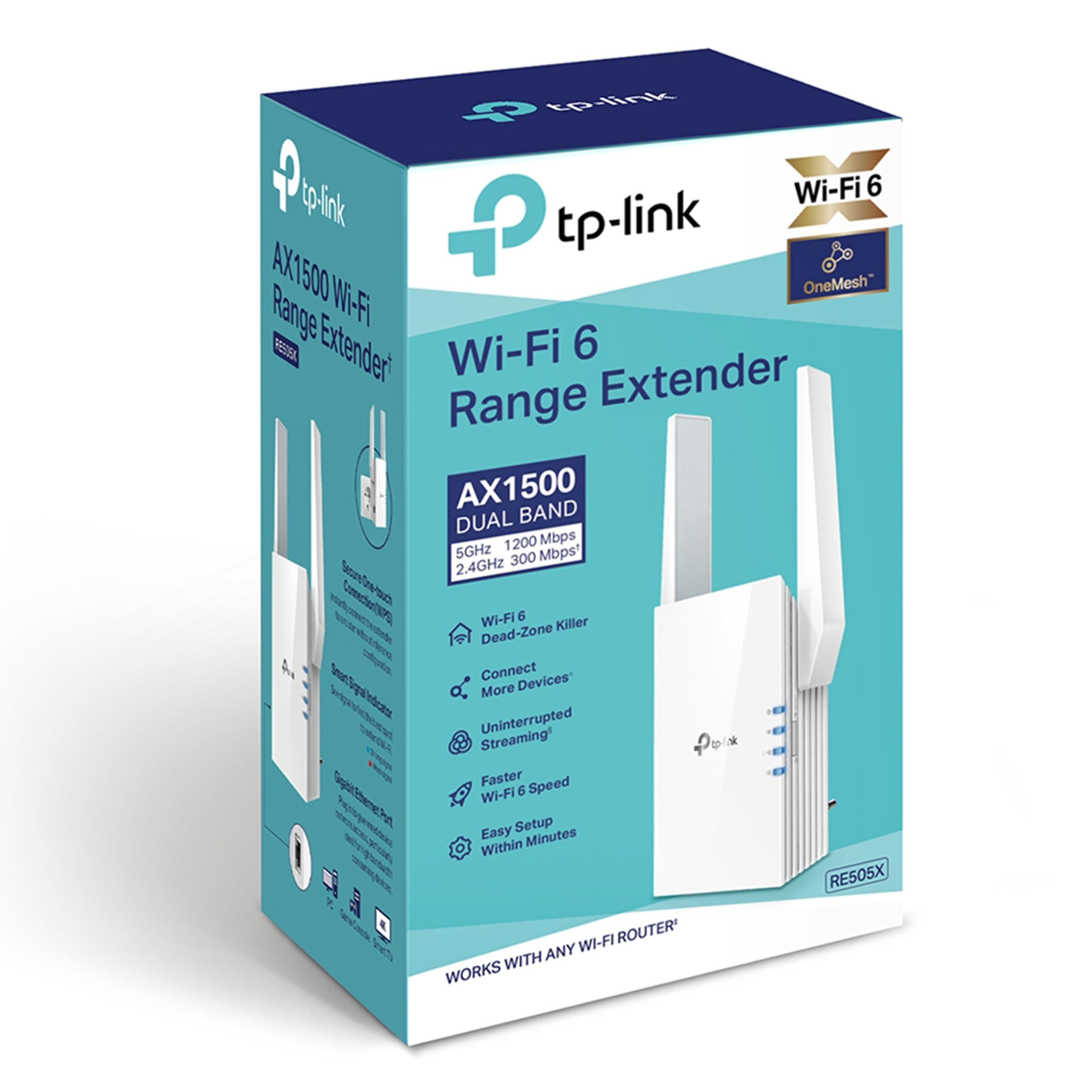 AX1500 Wi-Fi Range Extender