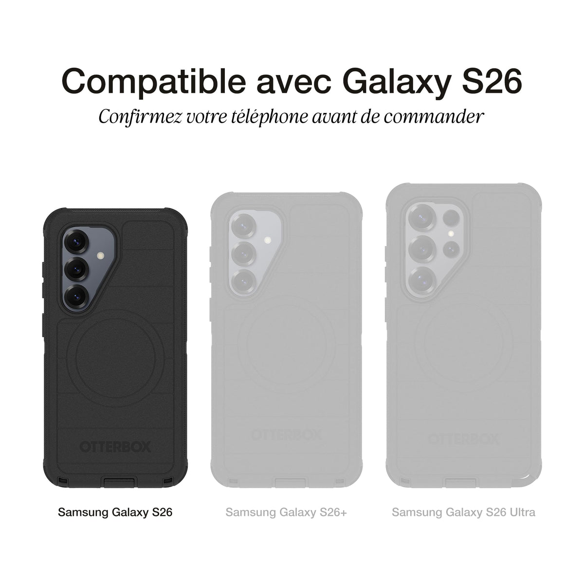 OtterBox Glass Samsung S26 - clear