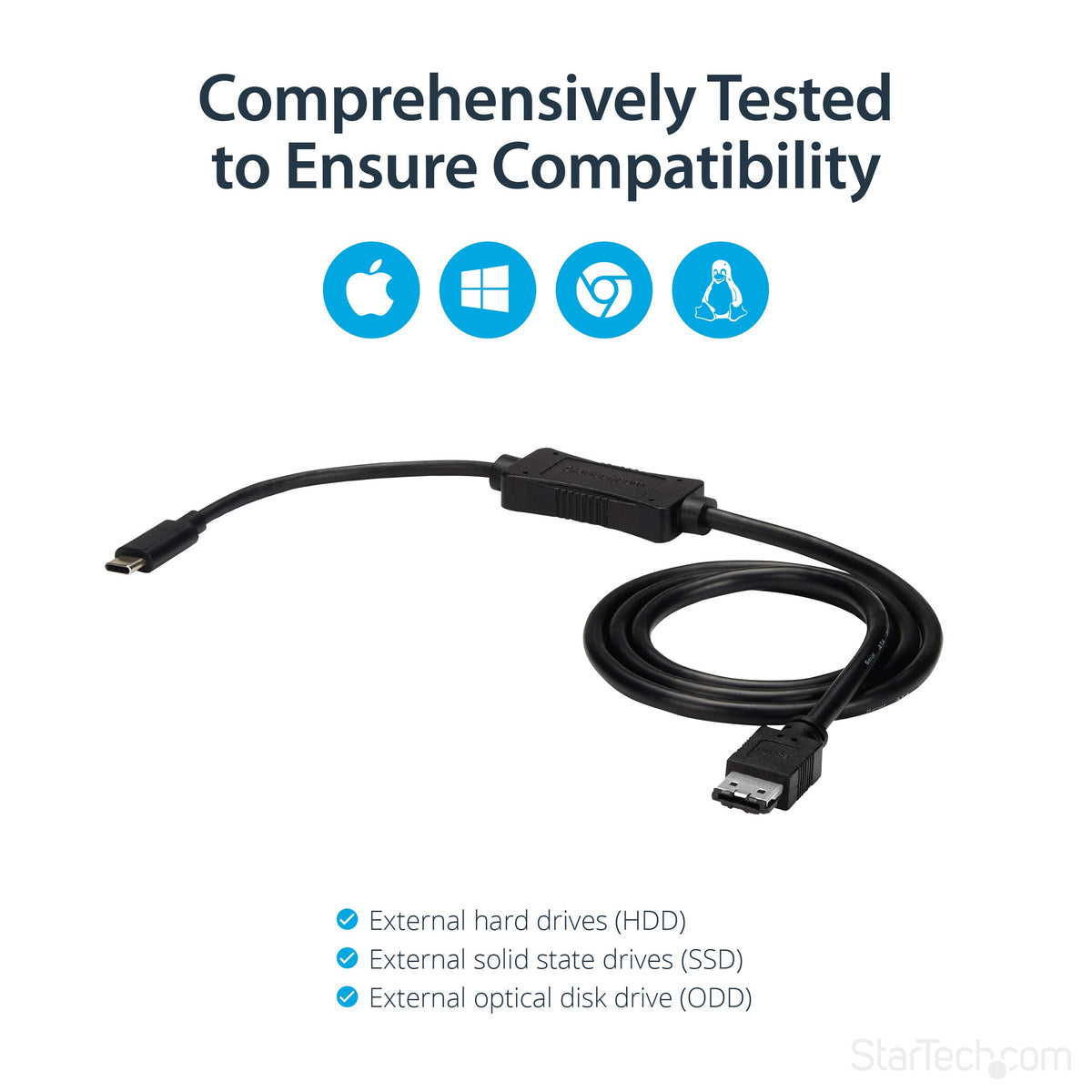 Startech Cable USB C to eSATA - USB
