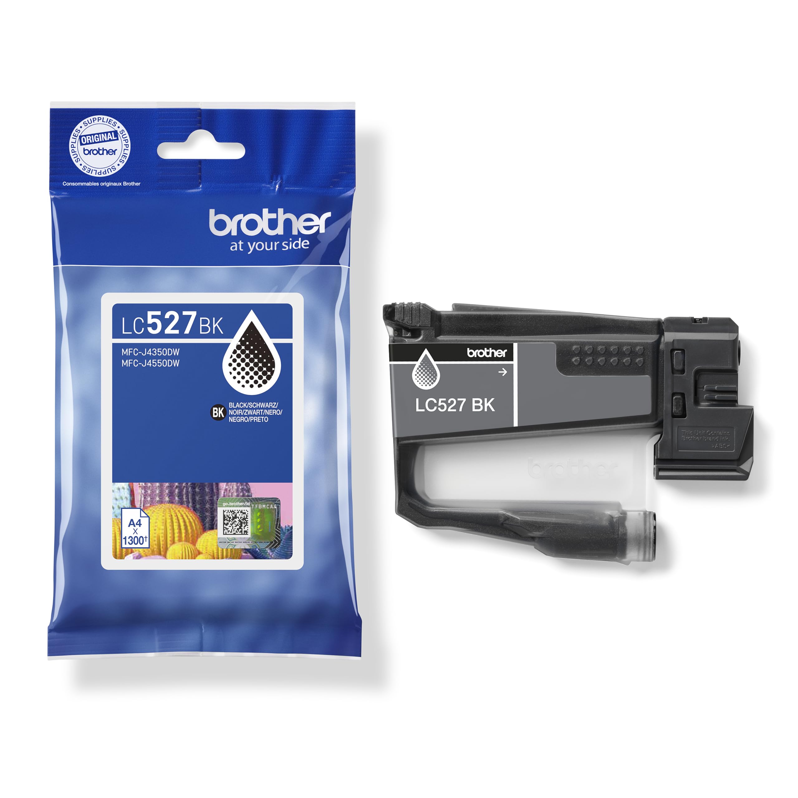 BROTHER Black standard ink cartridge yield up to 1.300 pages