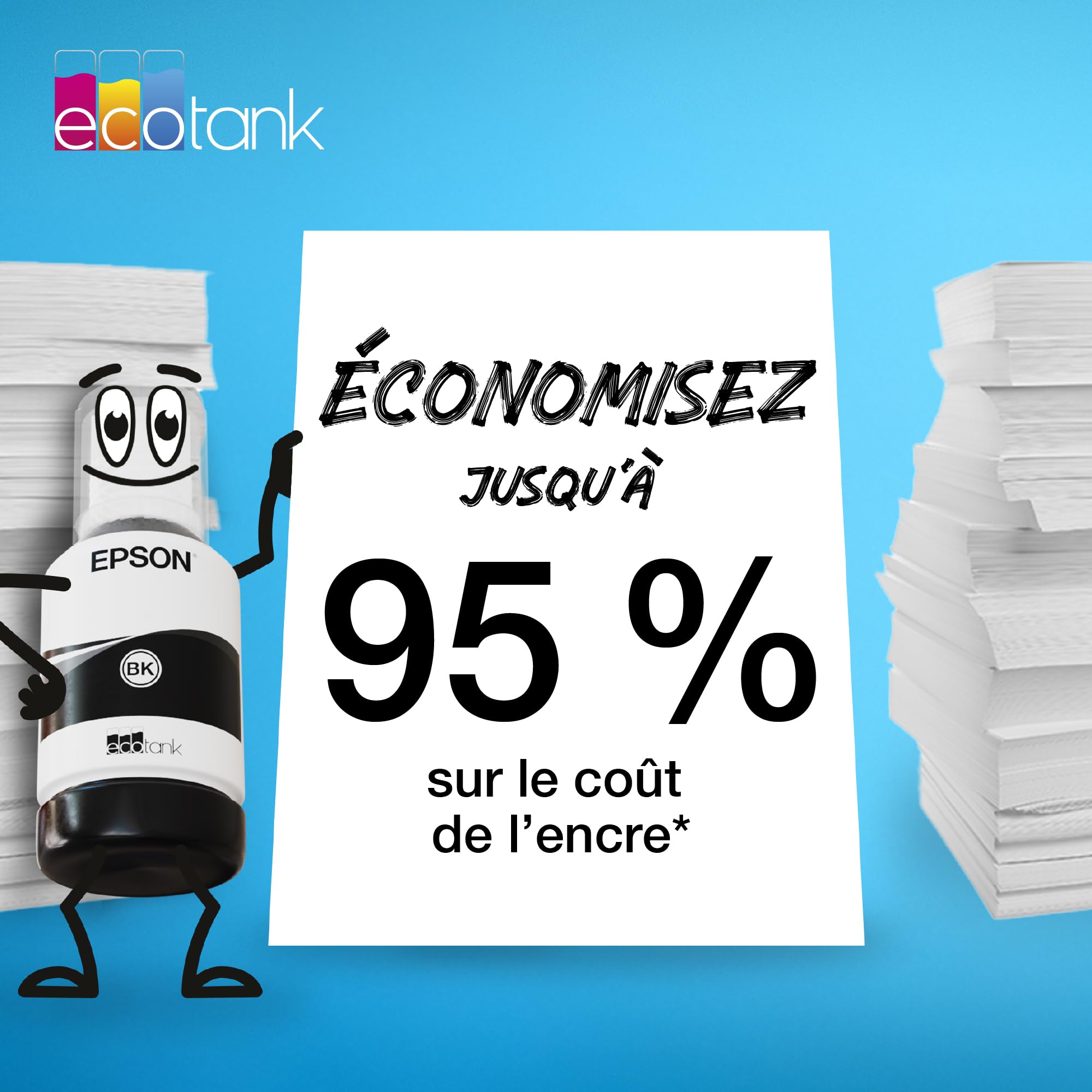 EPSON 1LB 106 EcoTank Yellow ink bottle