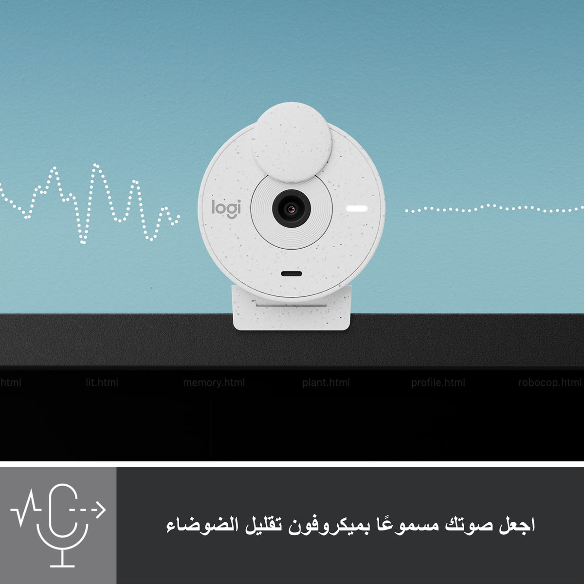 LOGITECH BRIO 300 Webcam colour 2 MP 1920 x 1080 720p 1080p audio USB-C