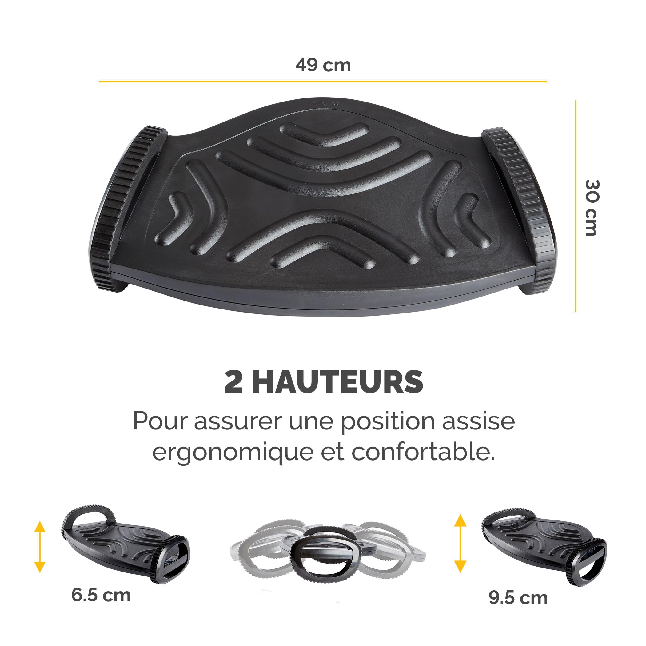 FELLOWES Repose-pieds Rocker Smart Suites™ Standard