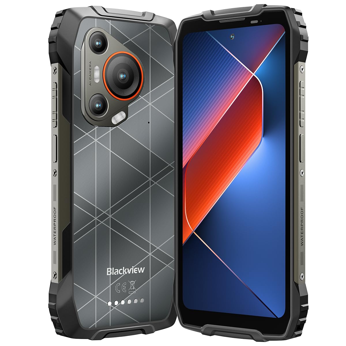 Blackview BL7000 (Doke IA - 5G - Écran 6.78'' - 256 Go, 8 Go RAM) Noir
