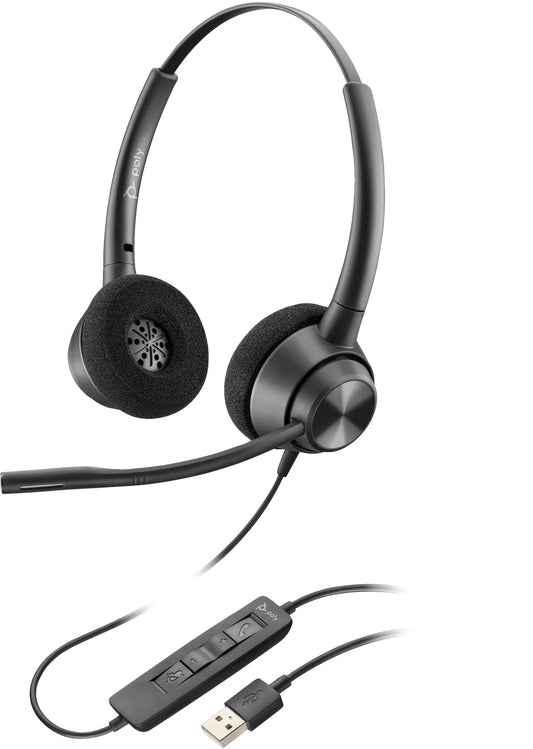 POLY EncorePro 310 Casque filaire USB-A 1 écouteur
