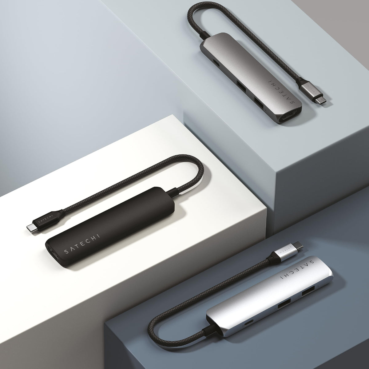 4-IN-1 USB-C MULTIPORT ADAPTER 4K BLACK