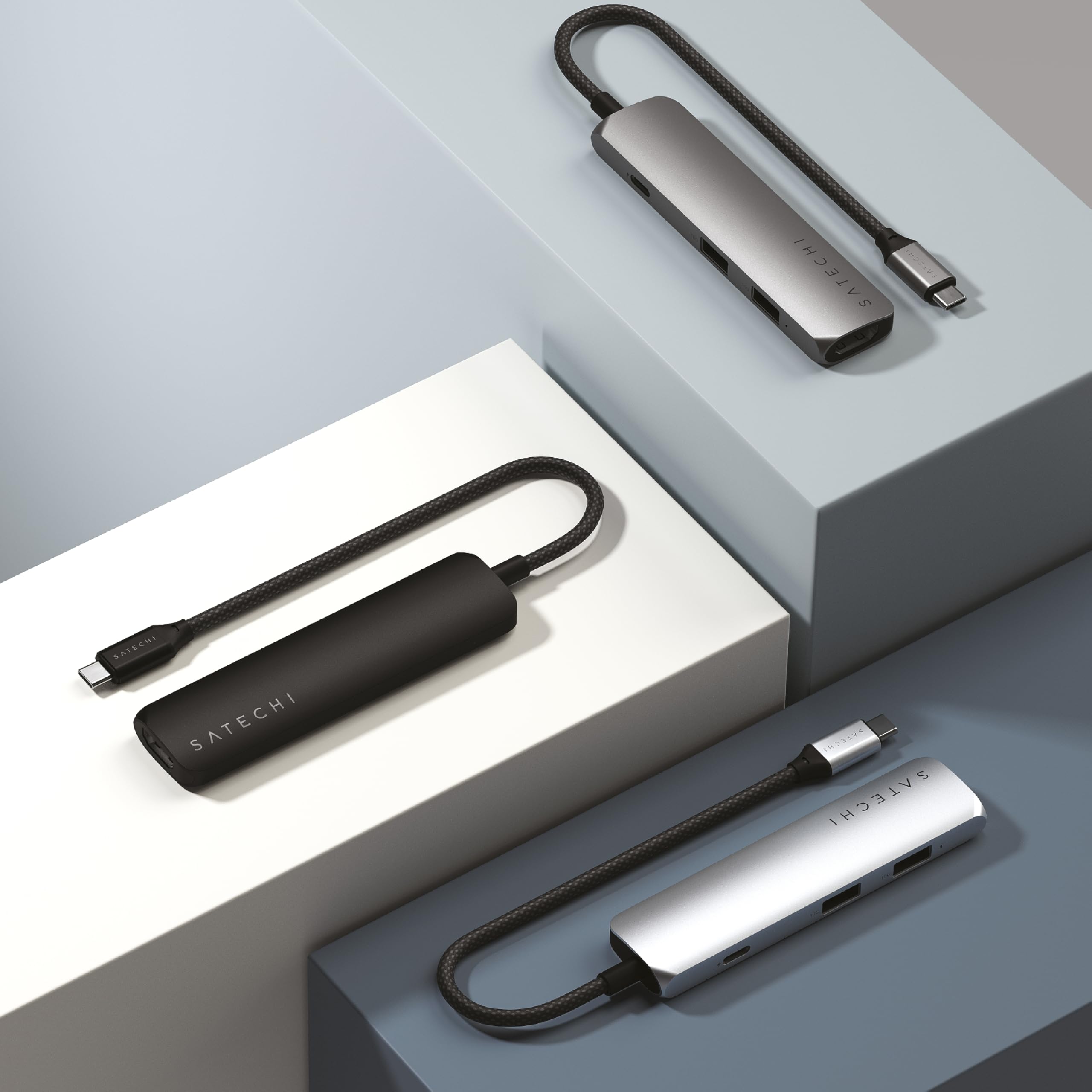 4-IN-1 USB-C MULTIPORT ADAPTER 4K SILVER
