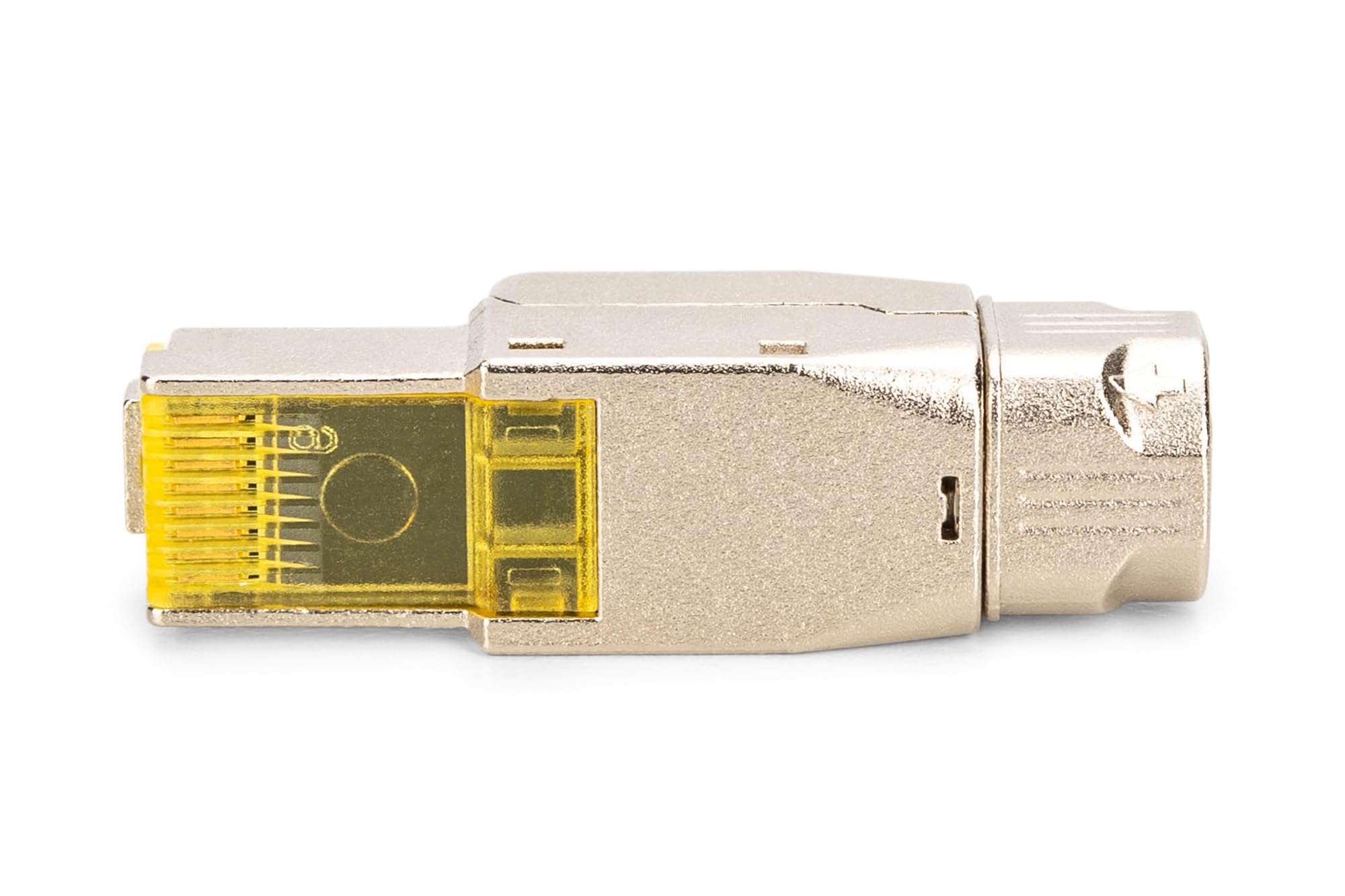 Digitus DN-93638 connecteur de fils RJ-45 Argent, Jaune