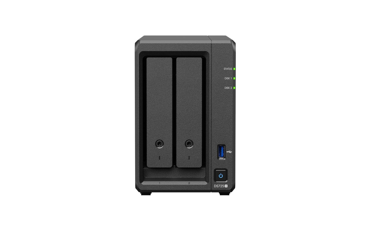 SYNOLOGY DS725+ 2-Bay Diskstation AMD Ryzen Embedded R1600 4Go DDR4 ECC SODIMM