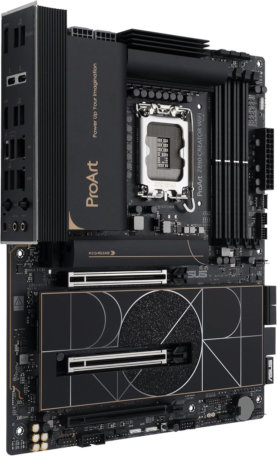 ASUS PROART Z890-CREATOR WIFI LGA1851 4xDDR5 ATX MB 4xSATA 1xHDMI 2.1 3xThunderbolt 5xM.2