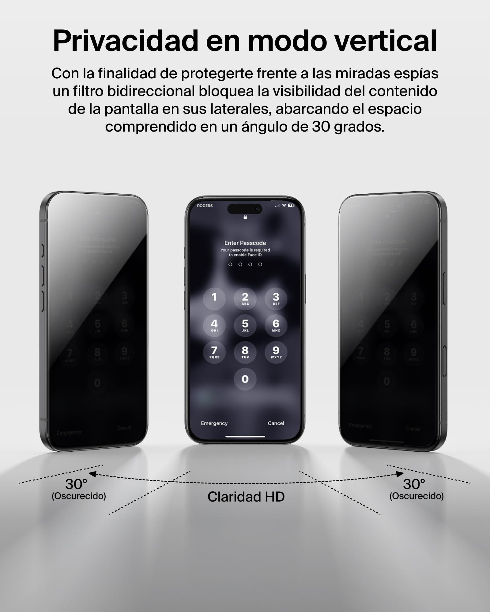 BELKIN Invisiglass Privacy Screen Protector - iPhone 17 Pro Max