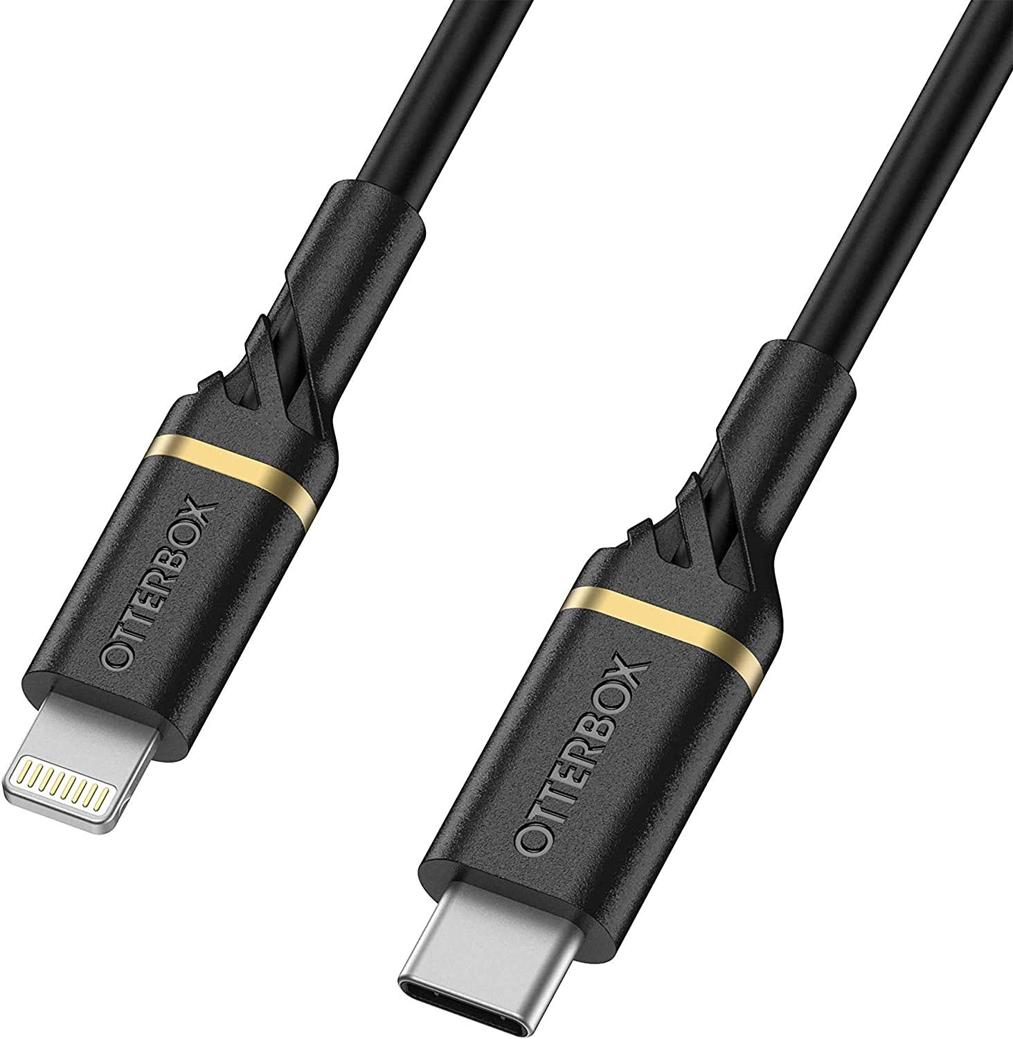 Cable USB C-Lightning 1M Black