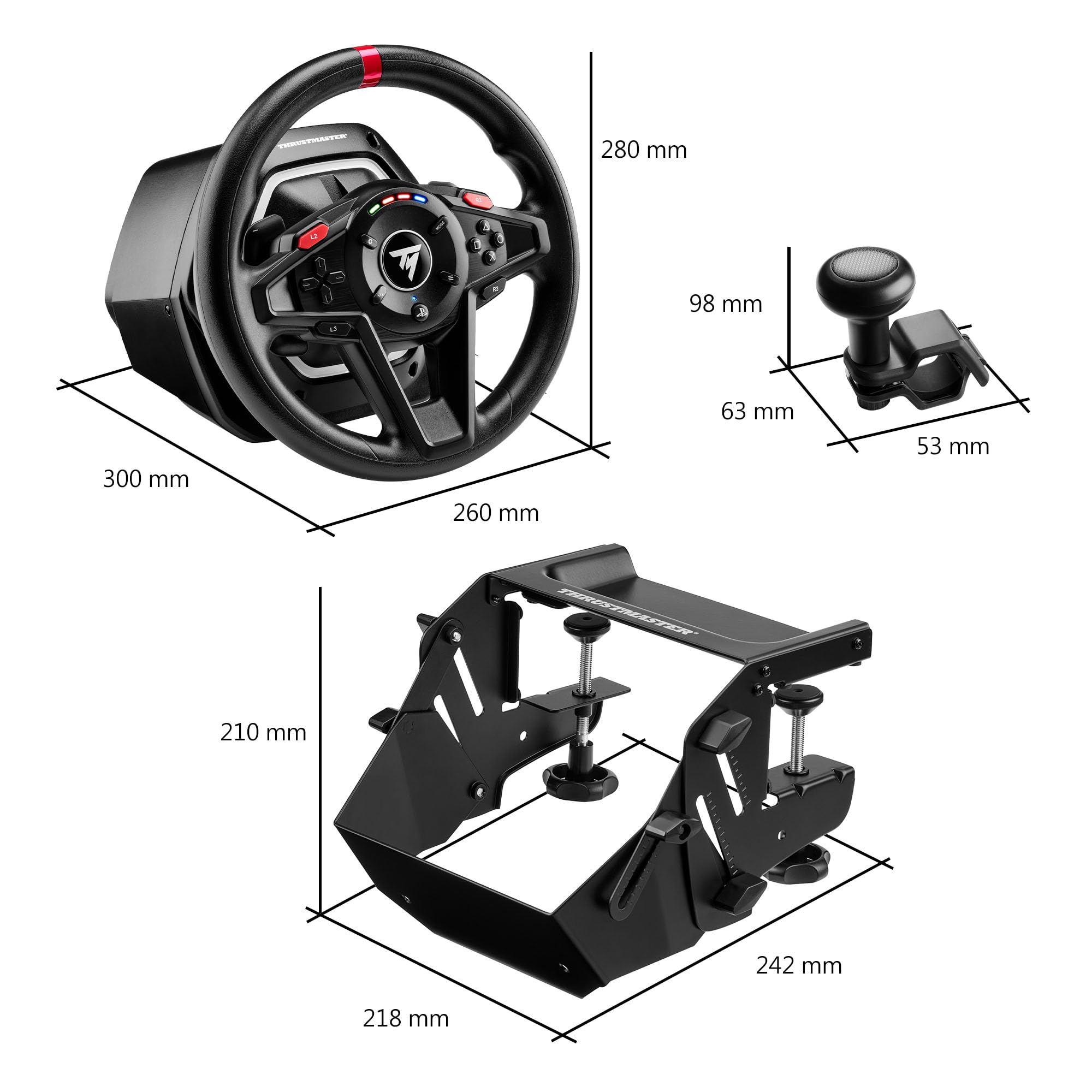 THRUSTMASTER T128-P Simtask Farming Pack pour PS5 et PC