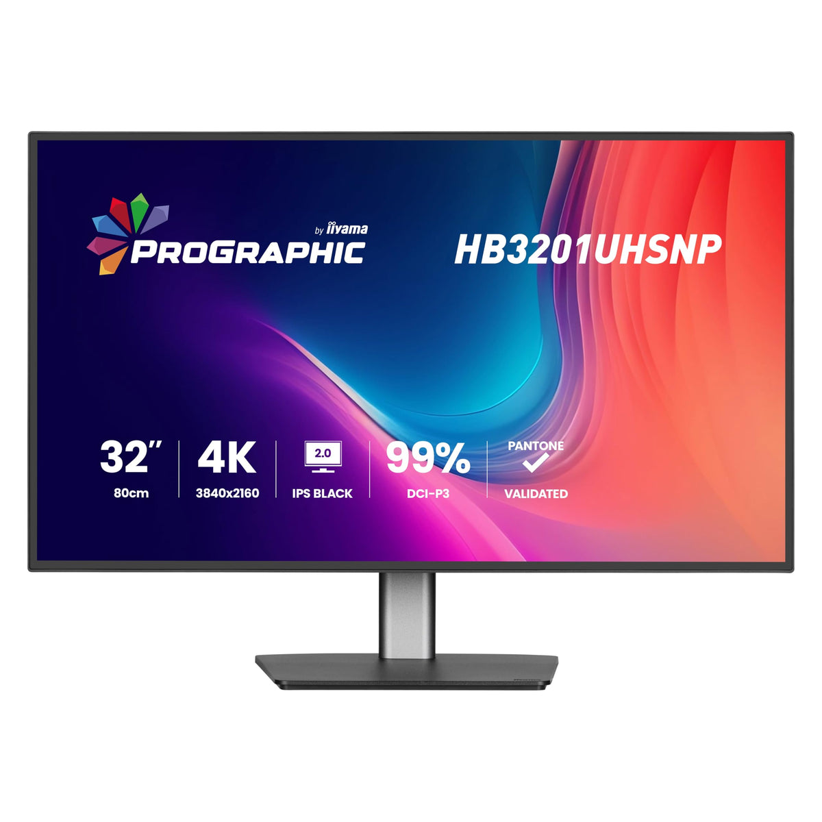 HB3201UHSNP-B1 32"W LCD Business 4K UHD