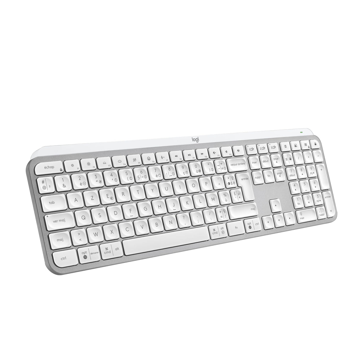 LOGITECH MX Keys S - PALE GREY - (FRA) - BT - N/A - CENTRAL-419