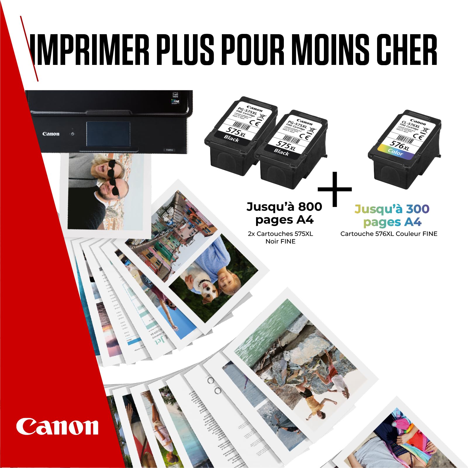 CANON PG-575XLx2/CL-576XL Ink Cartridge MULTI