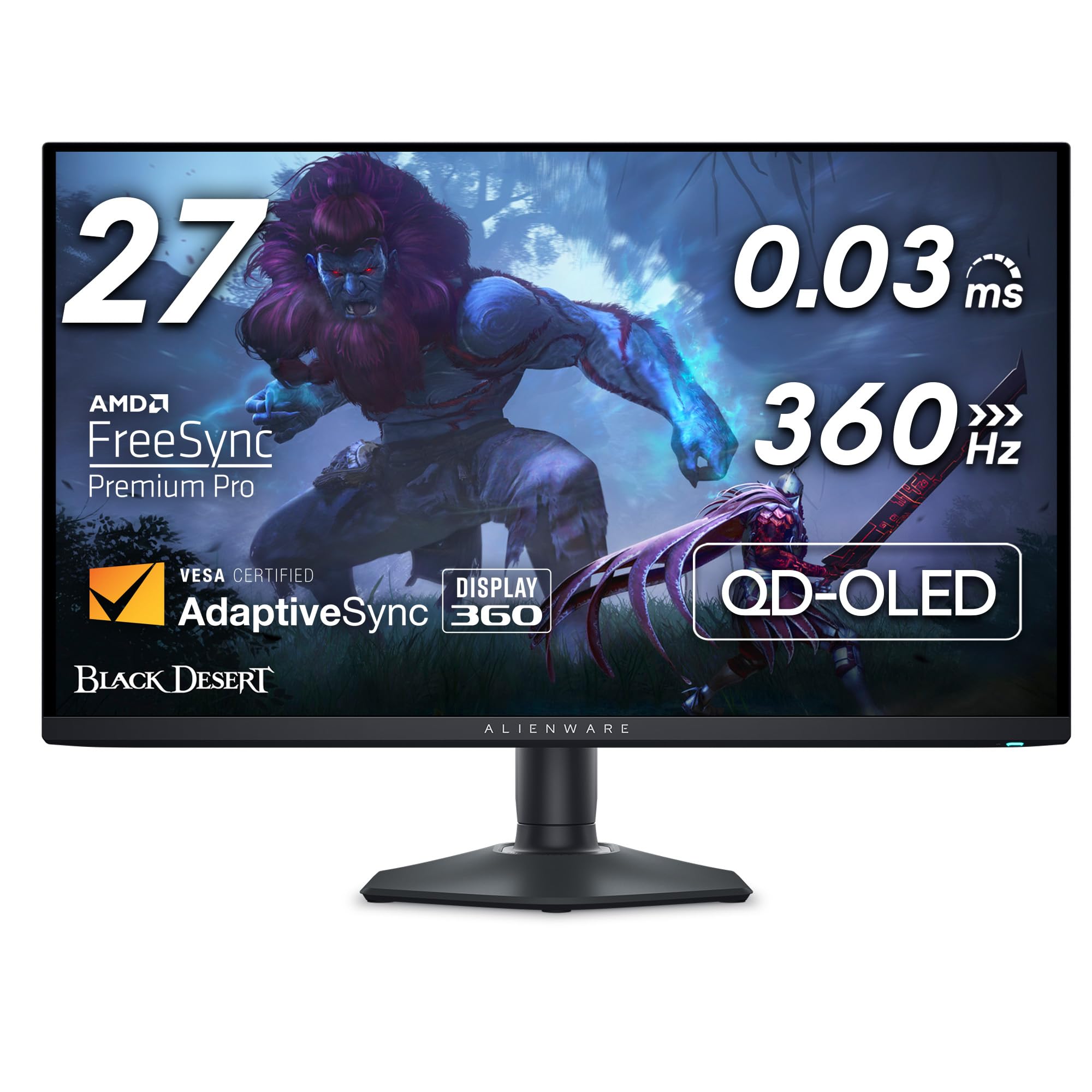 Alienware 27" AW2725DF 360Hz QD-OLED Mon