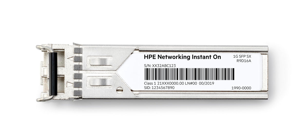 HPE Networking Instant On Module transmetteur transceiver SFP mini GBIC 1GbE 1000Base SX LC multi mode jusquà 500 m
