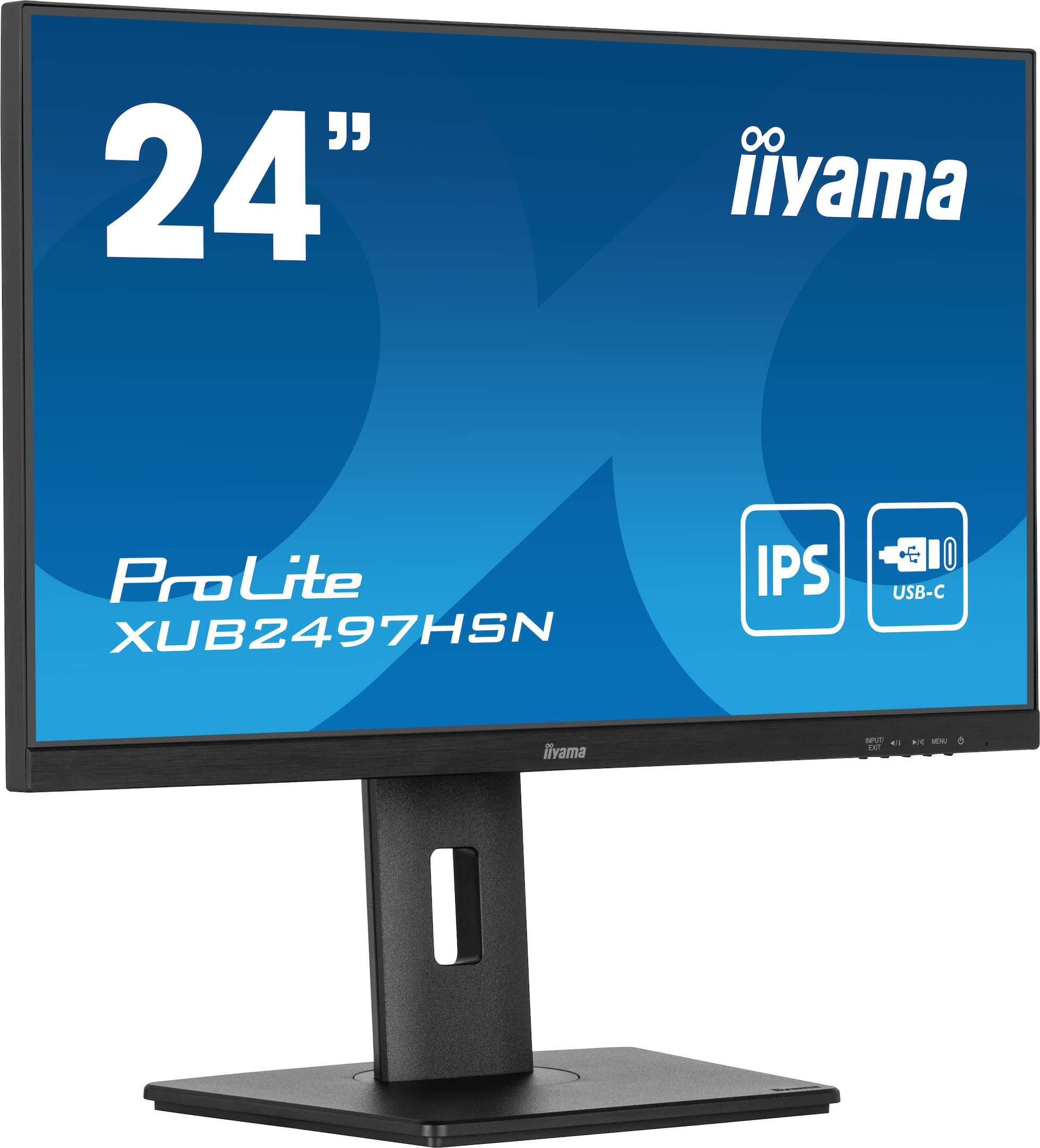 "iiyama ProLite XUB2497HSN-B2 écran plat de PC 60,5 cm (23.8"") 1920 x 1080 pixels Full HD LED Noir"