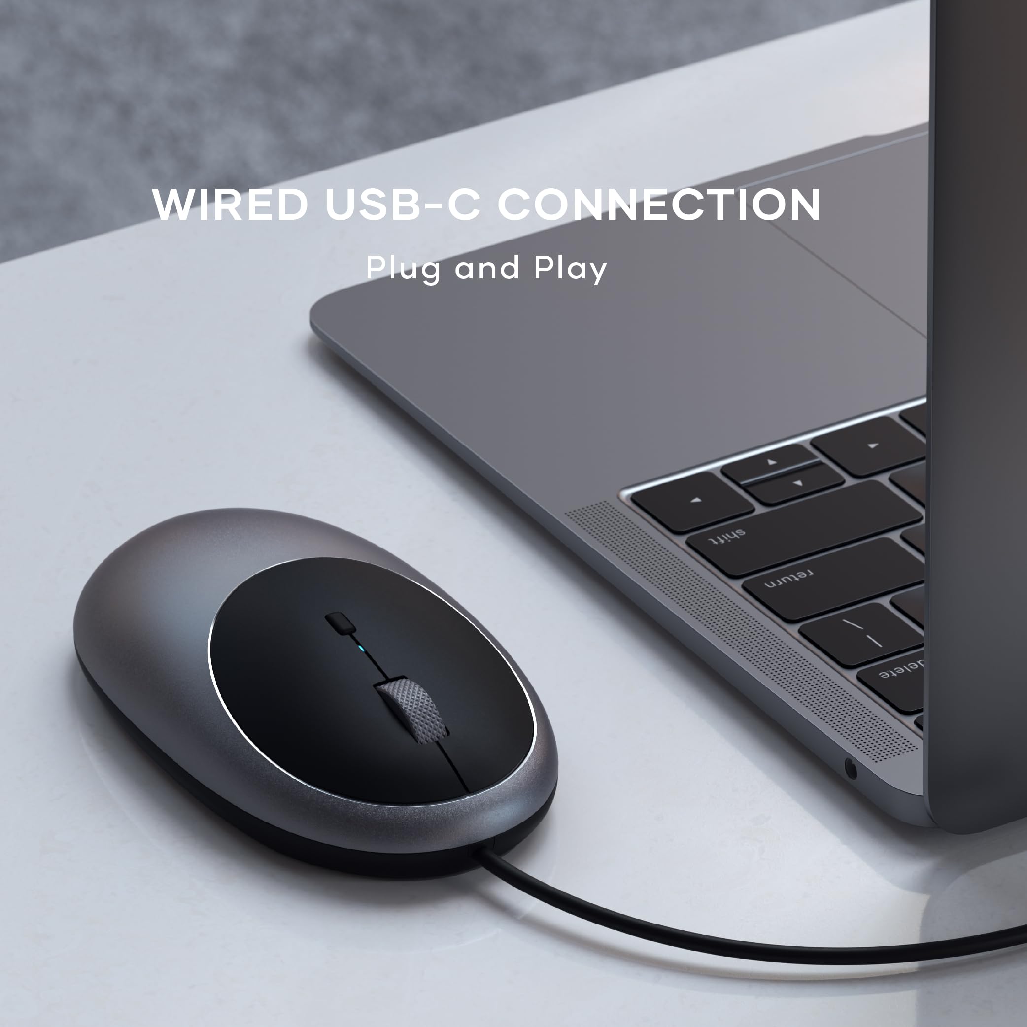 SATECHI WIRED MOUSE C1 USB-C