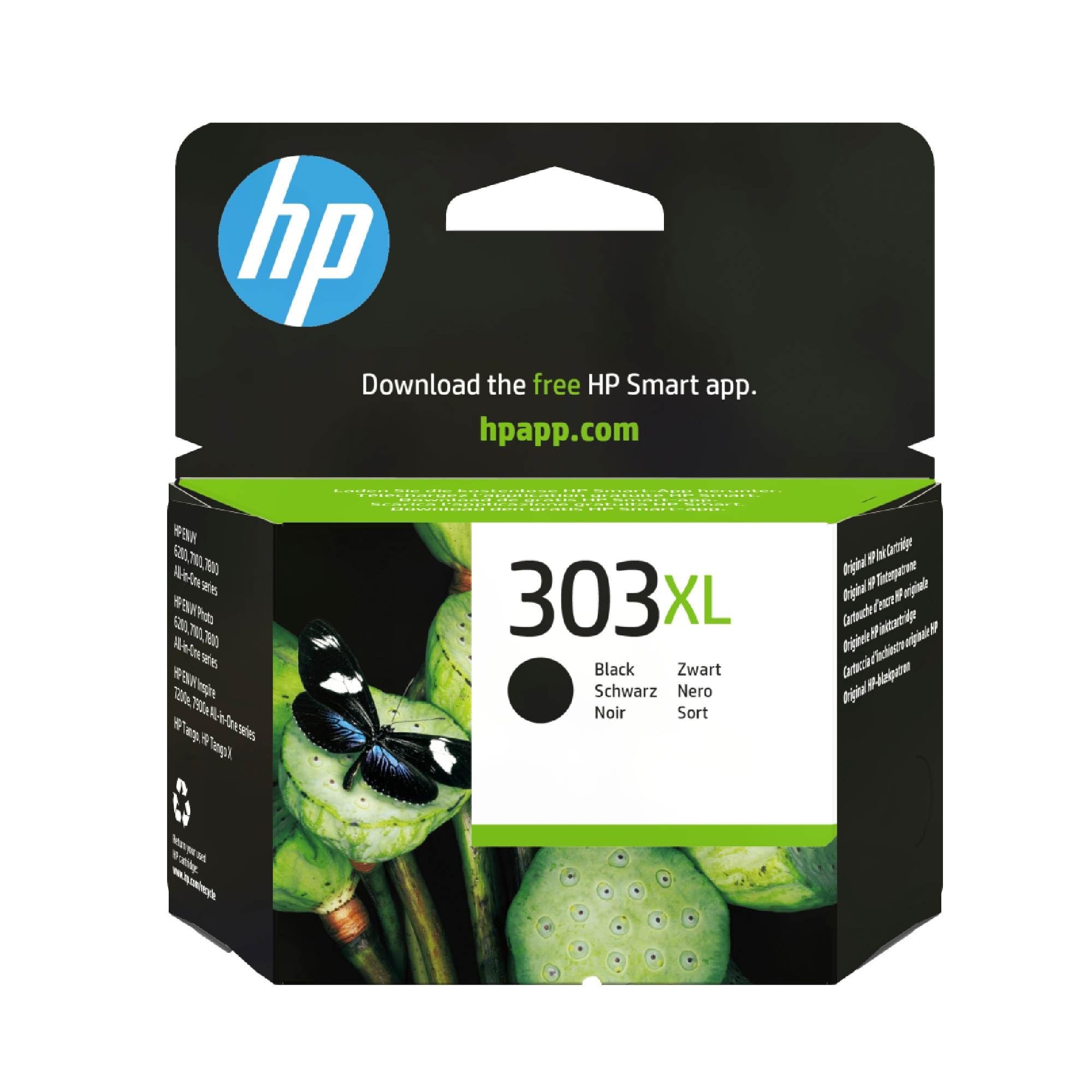 HP 303XL High Yield Black Ink Cartridge