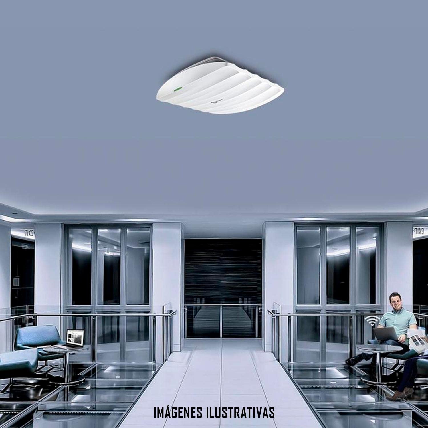 AC1350 Wless Dual B Gb Ceiling Mount AP