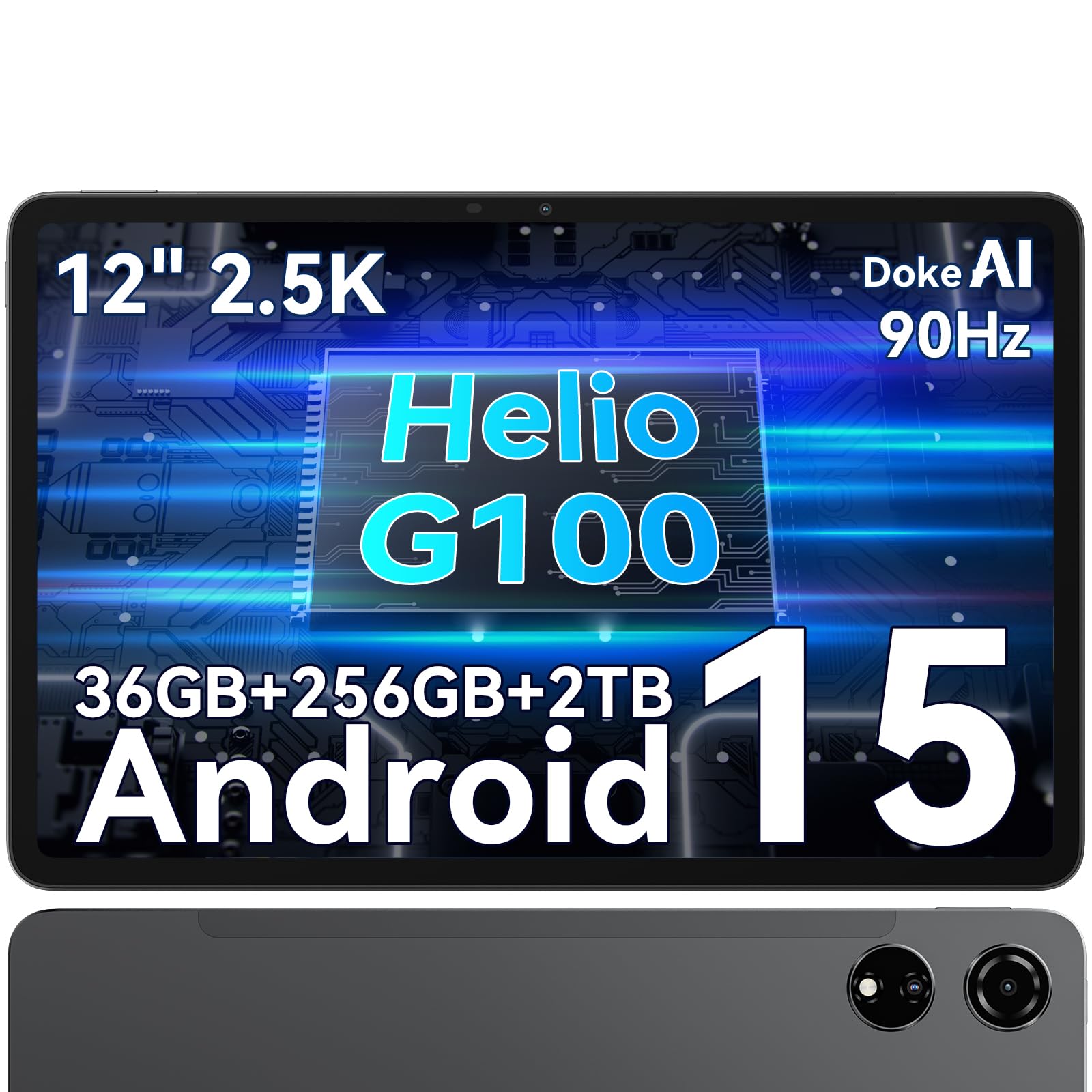 Blackview MEGA 3 (4G - 12.1'' - 256 Go, 12 Go RAM) Gris