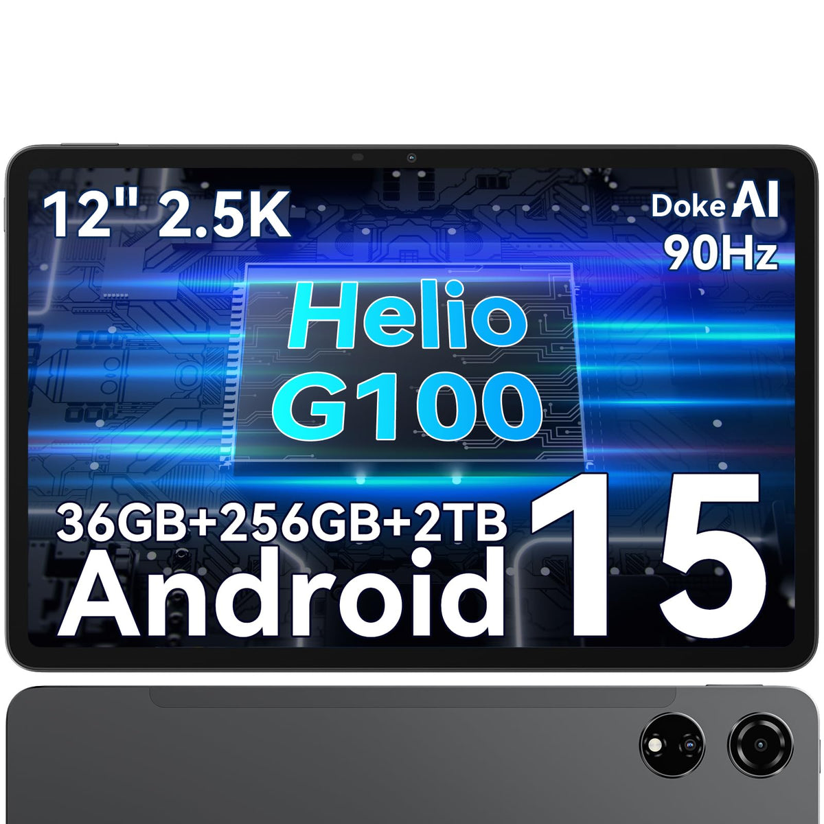 Blackview MEGA 3 (4G - 12.1'' - 256 Go, 12 Go RAM) Gris