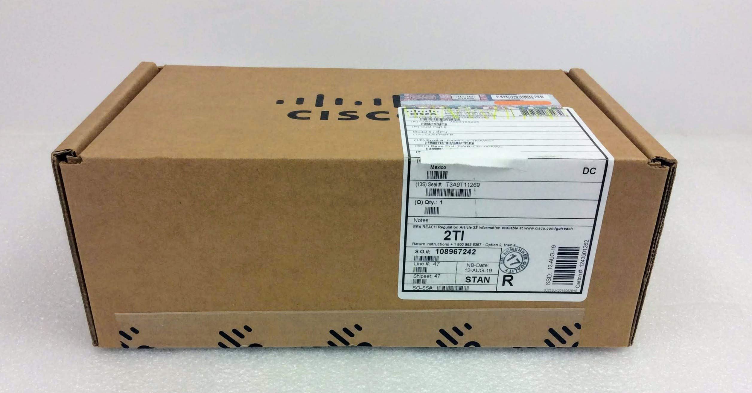 CISCO 1000W AC Secondary Power Supply for Catalyst 9200/9200L spare