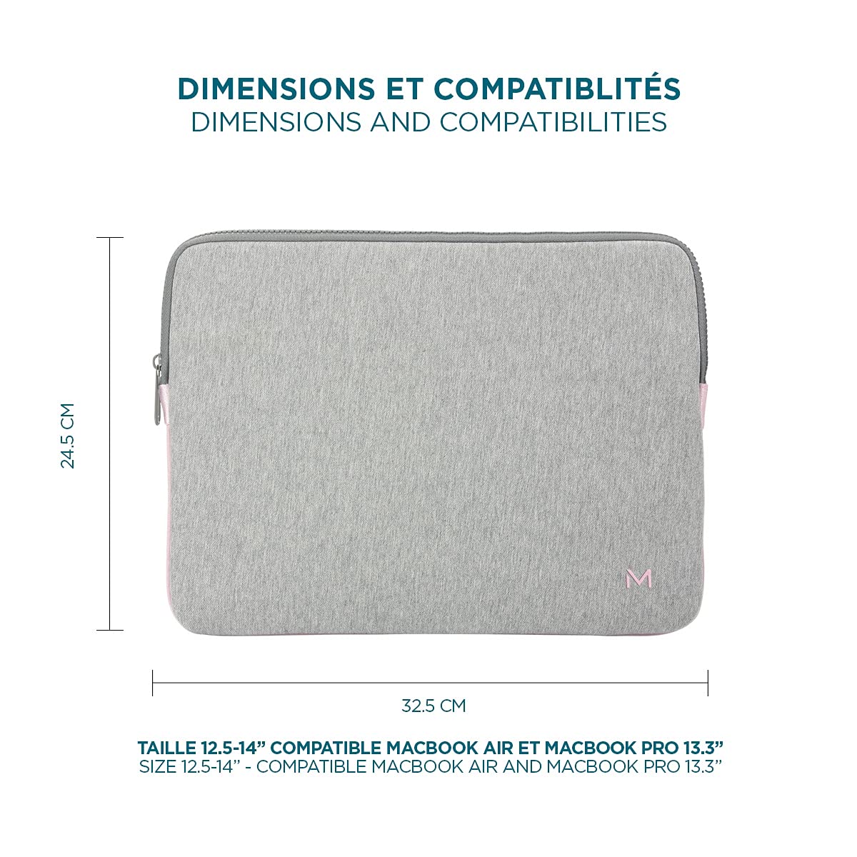 Skin Memory Foam 12.5-14'' Grey Pink