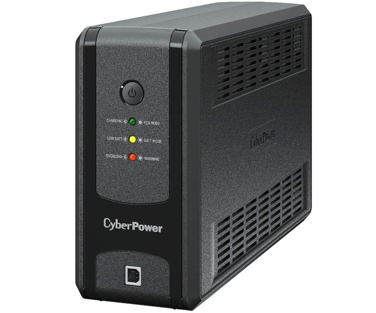 CyberPower UT850EG alimentation d'énergie non interruptible Interactivité de ligne 0,85 kVA 425 W 3 sortie(s) CA