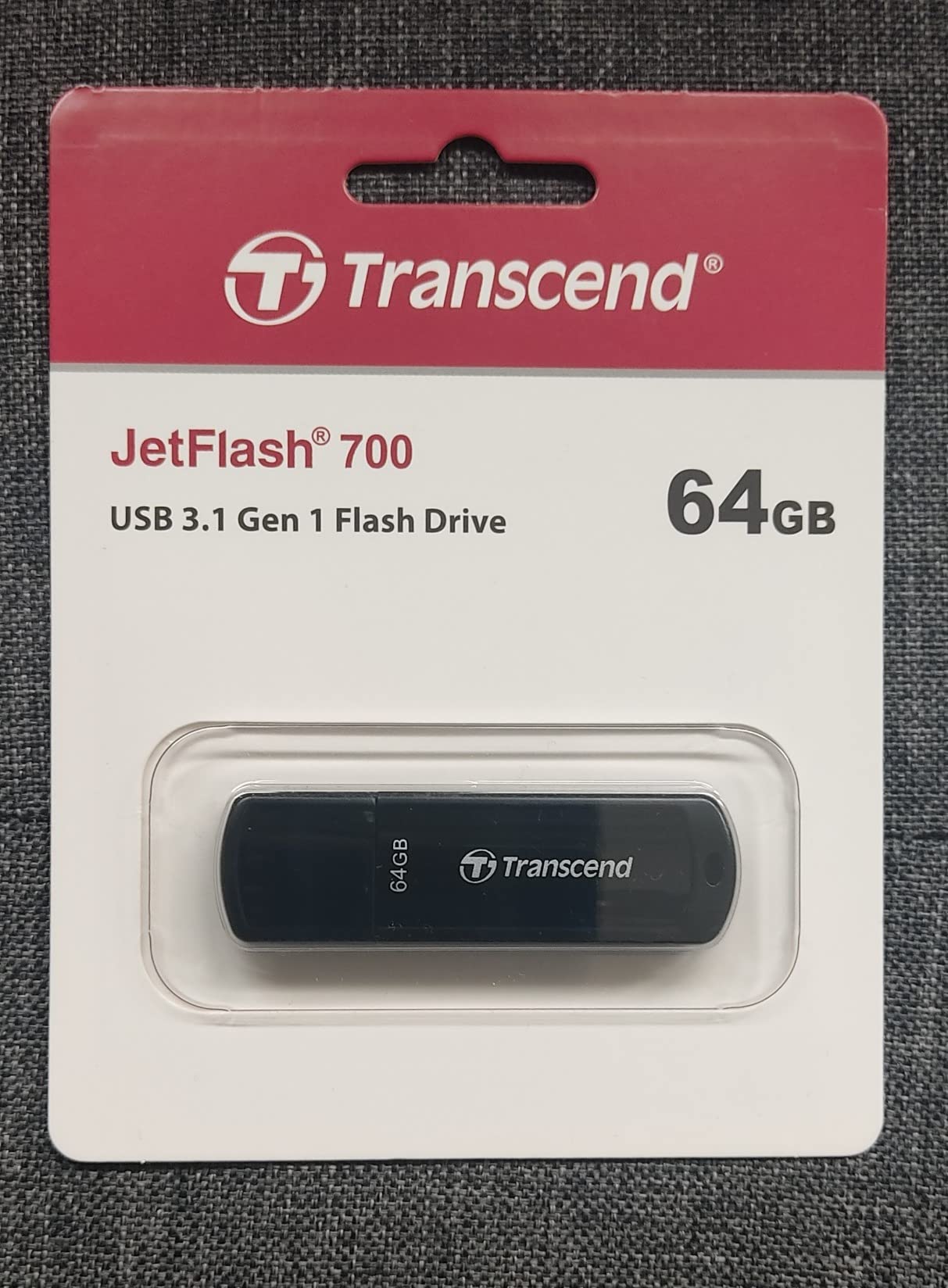 TRANSCEND 128Go JETFLASH 700 USB 3.0 black