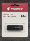 TRANSCEND Cle USB 3.0 JetFlash 700 - 32Go Noir