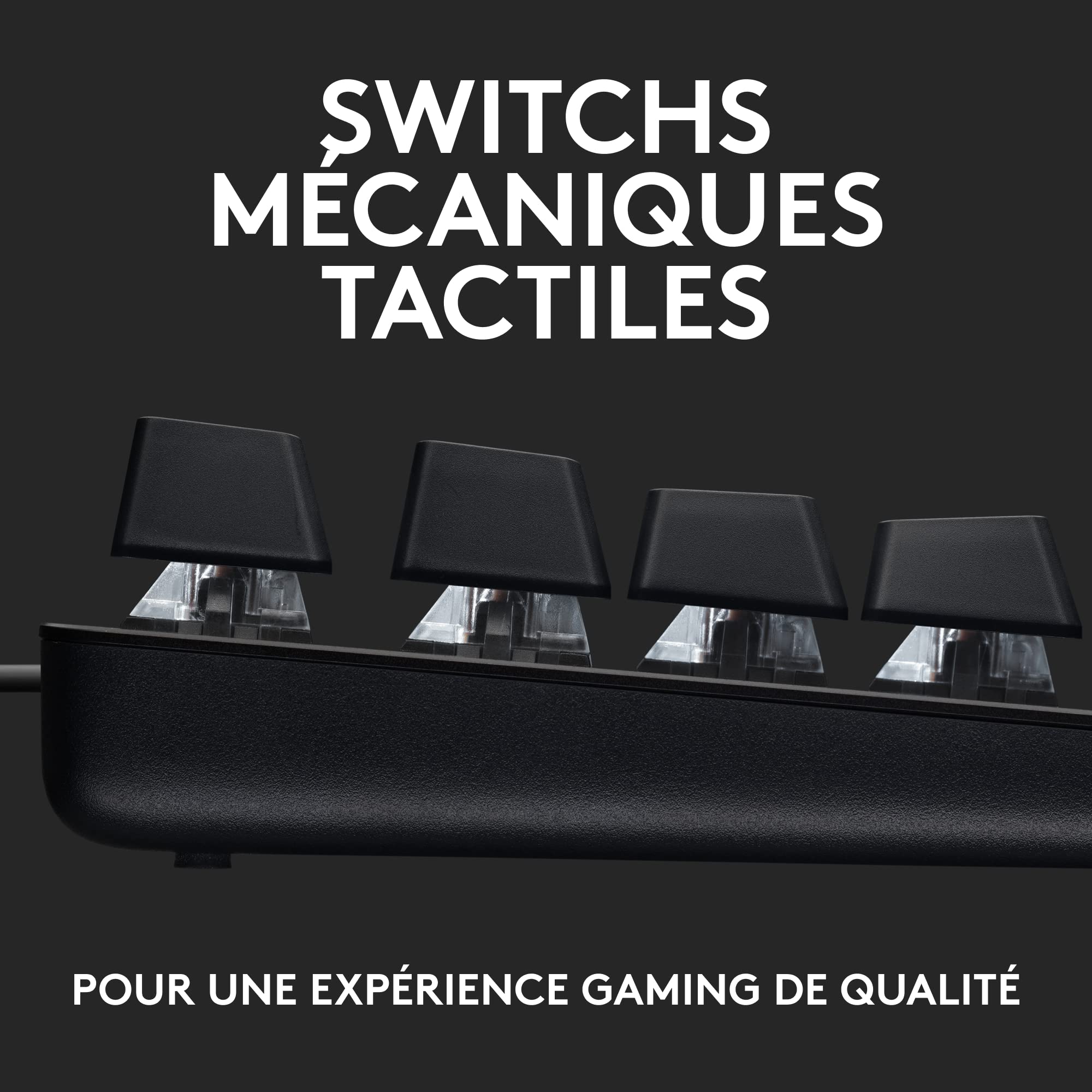 LOGITECH G413 TKL SE - BLACK - CENTRAL (FR)