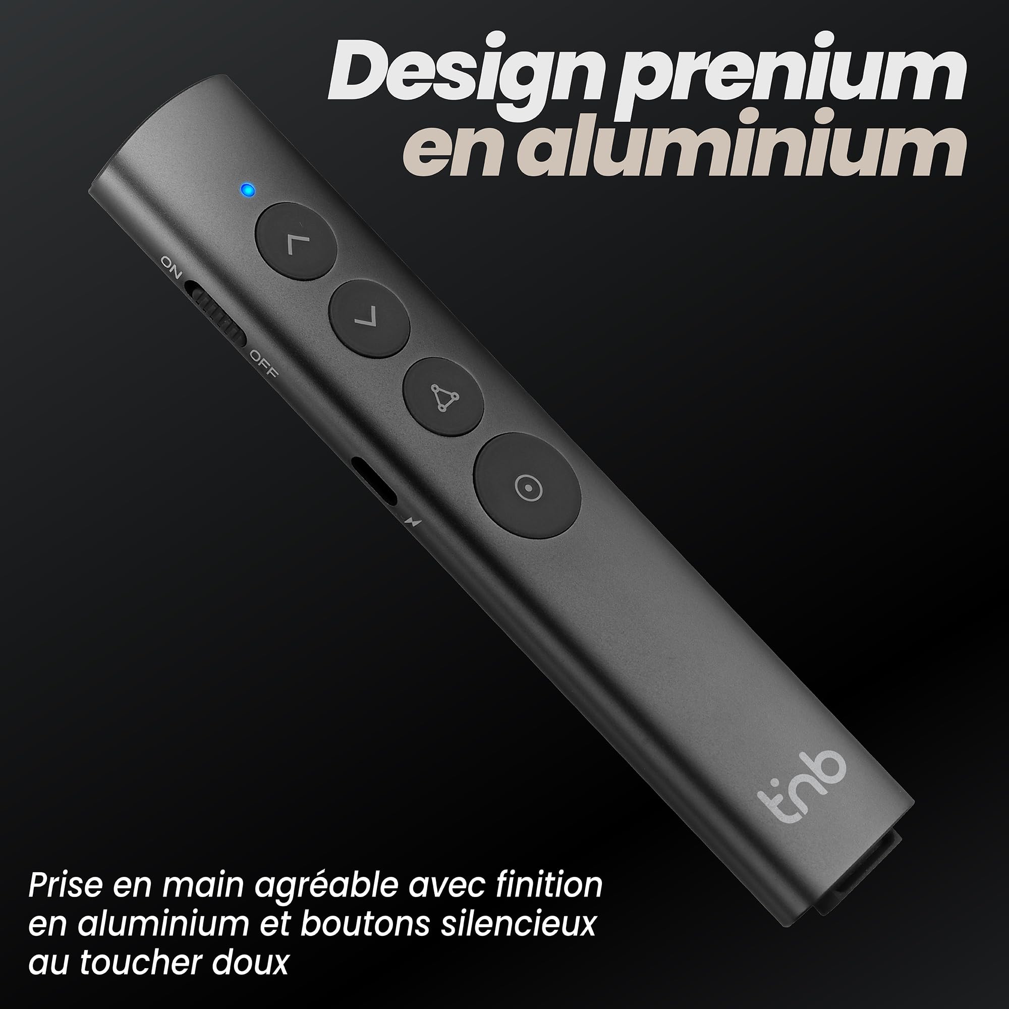 TNB Rechargeable spotlight presentation remote control AIRPRESENTER
