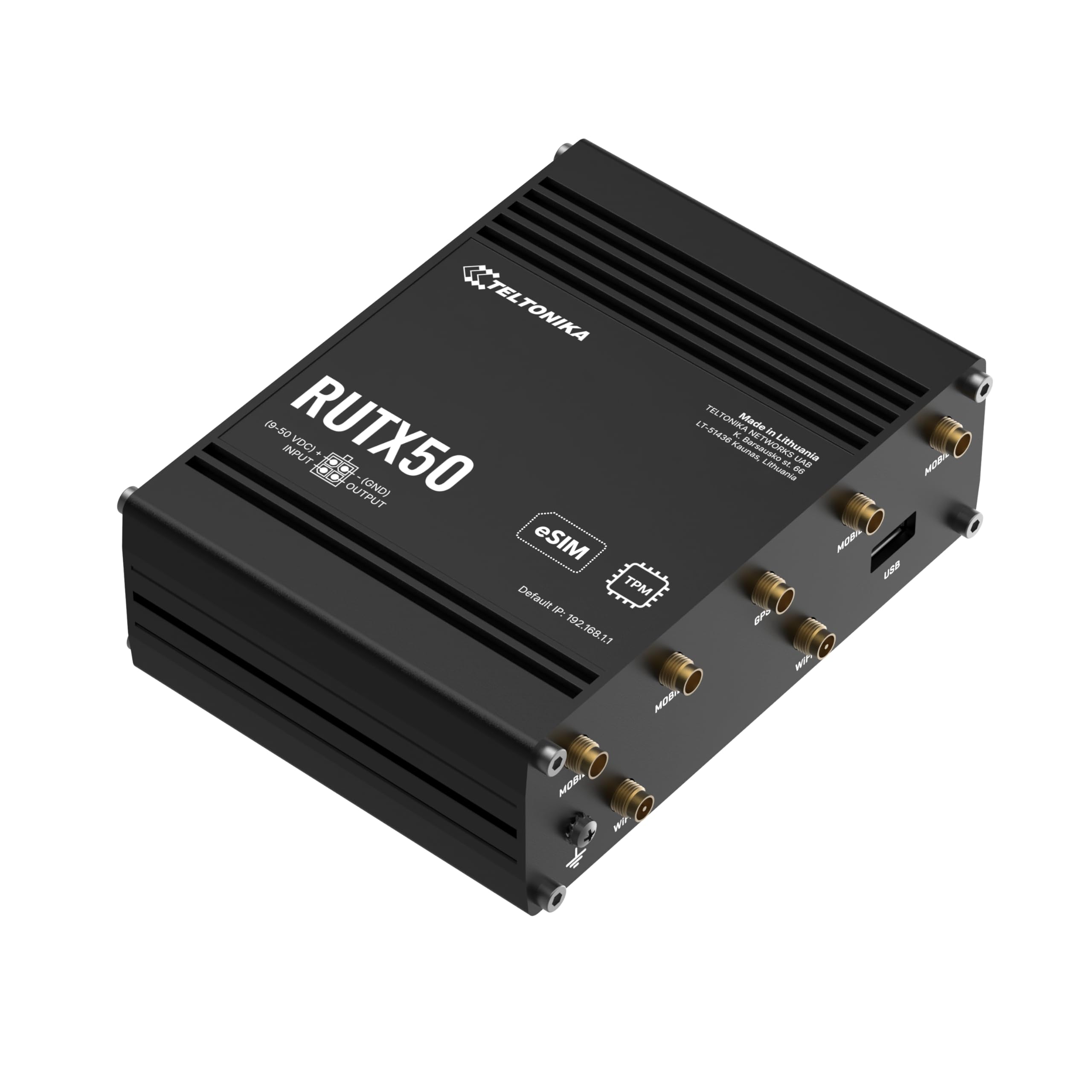TELTONIKA NETWORKS RUTX50 DUAL SIM 5G/4G/LTE router