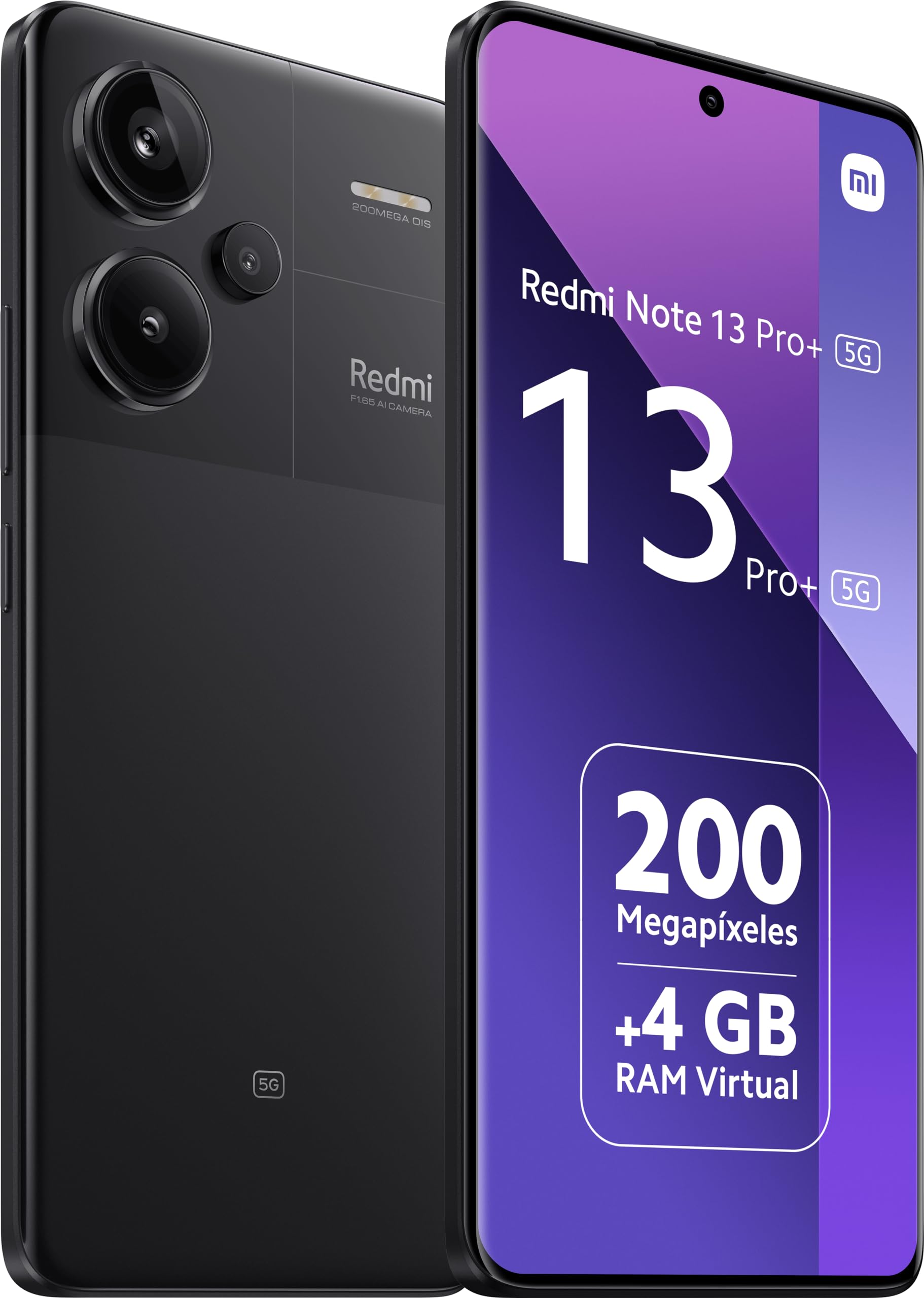 Xiaomi Redmi Note 13 Pro + 5G (Double Sim - 6.67", 256 Go, 8 Go RAM) Noir