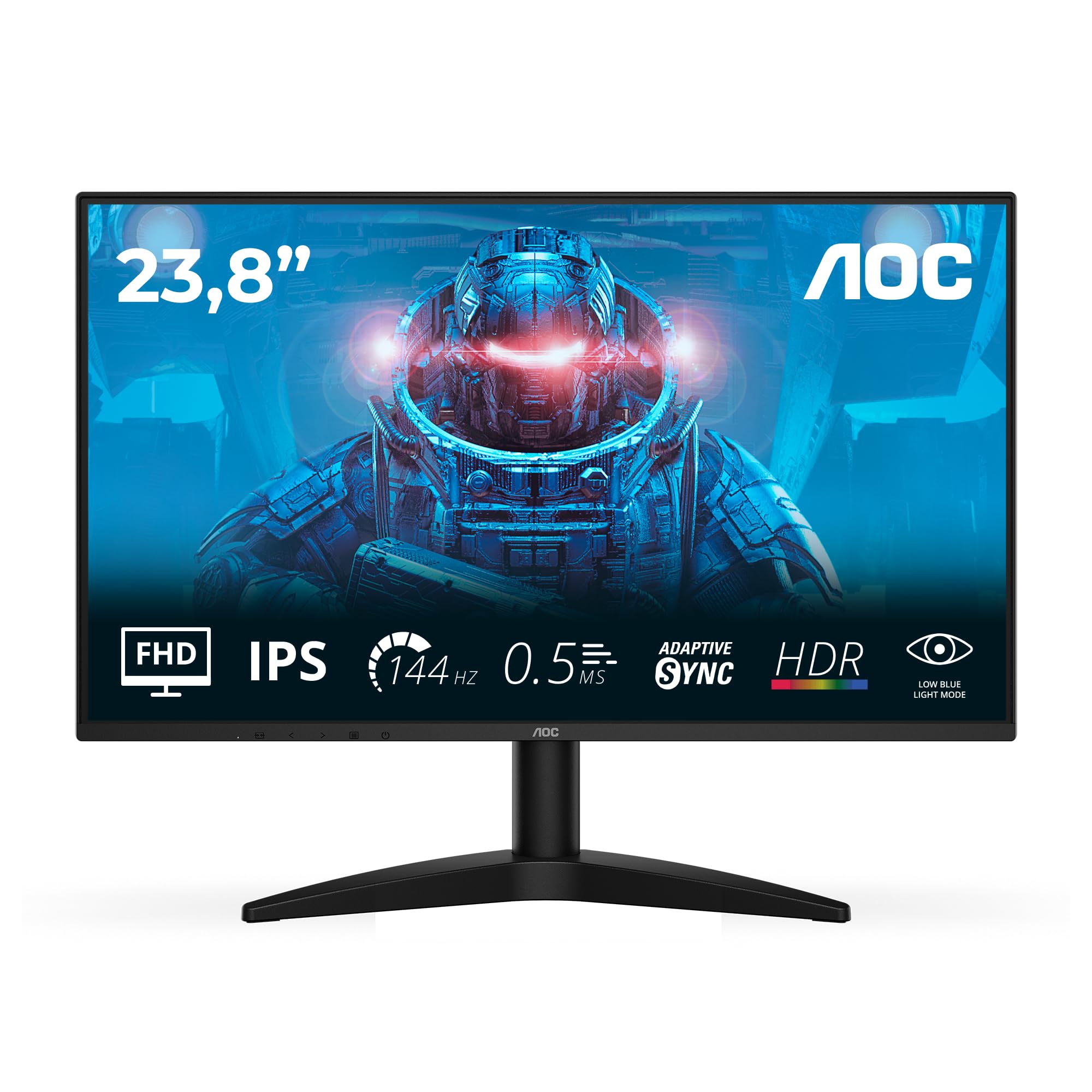 AOC 24B36X Ecran 23.8p FHD 16:9 IPS 144Hz HDMI 1.4DP