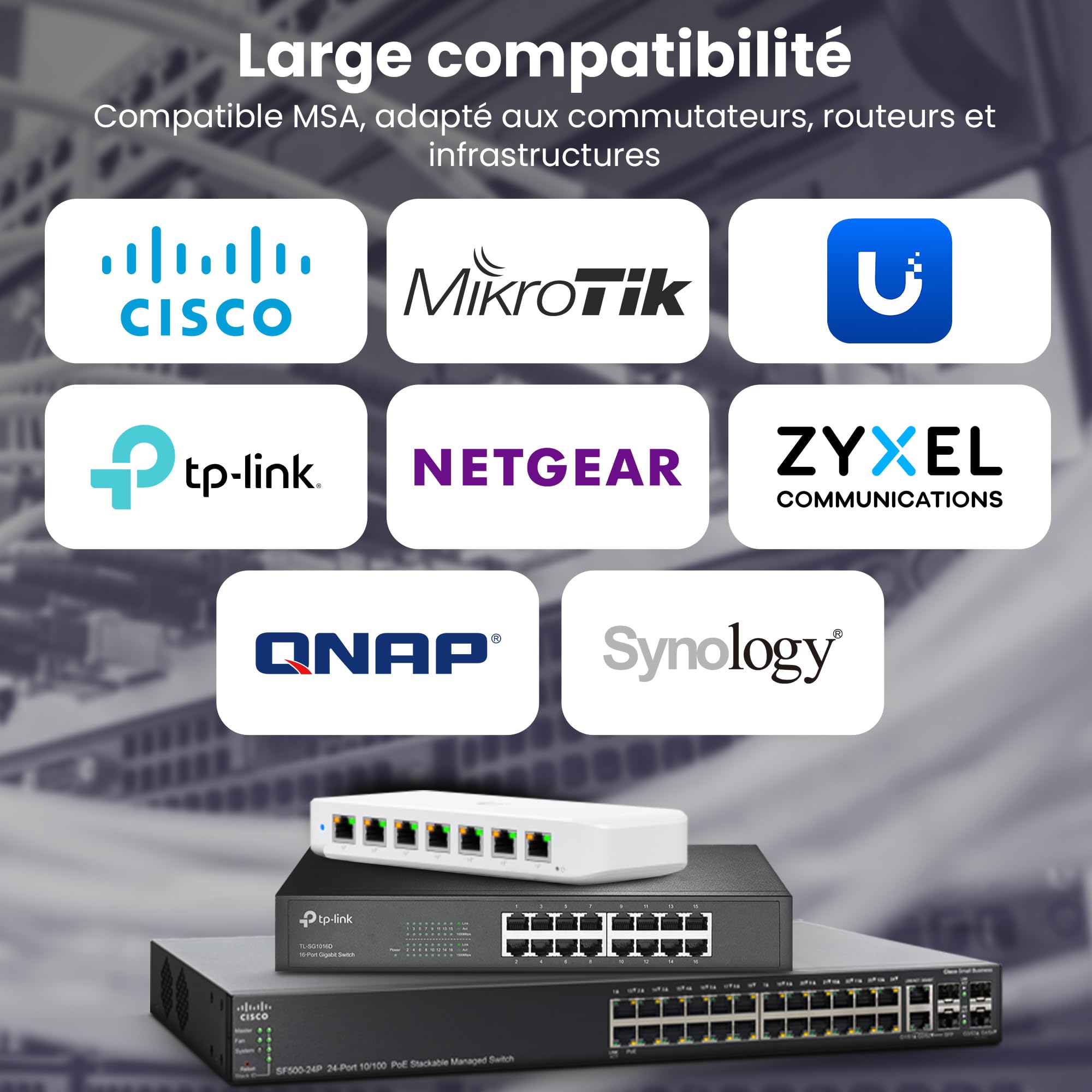 Extralink EX.6211 module émetteur-récepteur de réseau Fibre optique 10000 Mbit/s