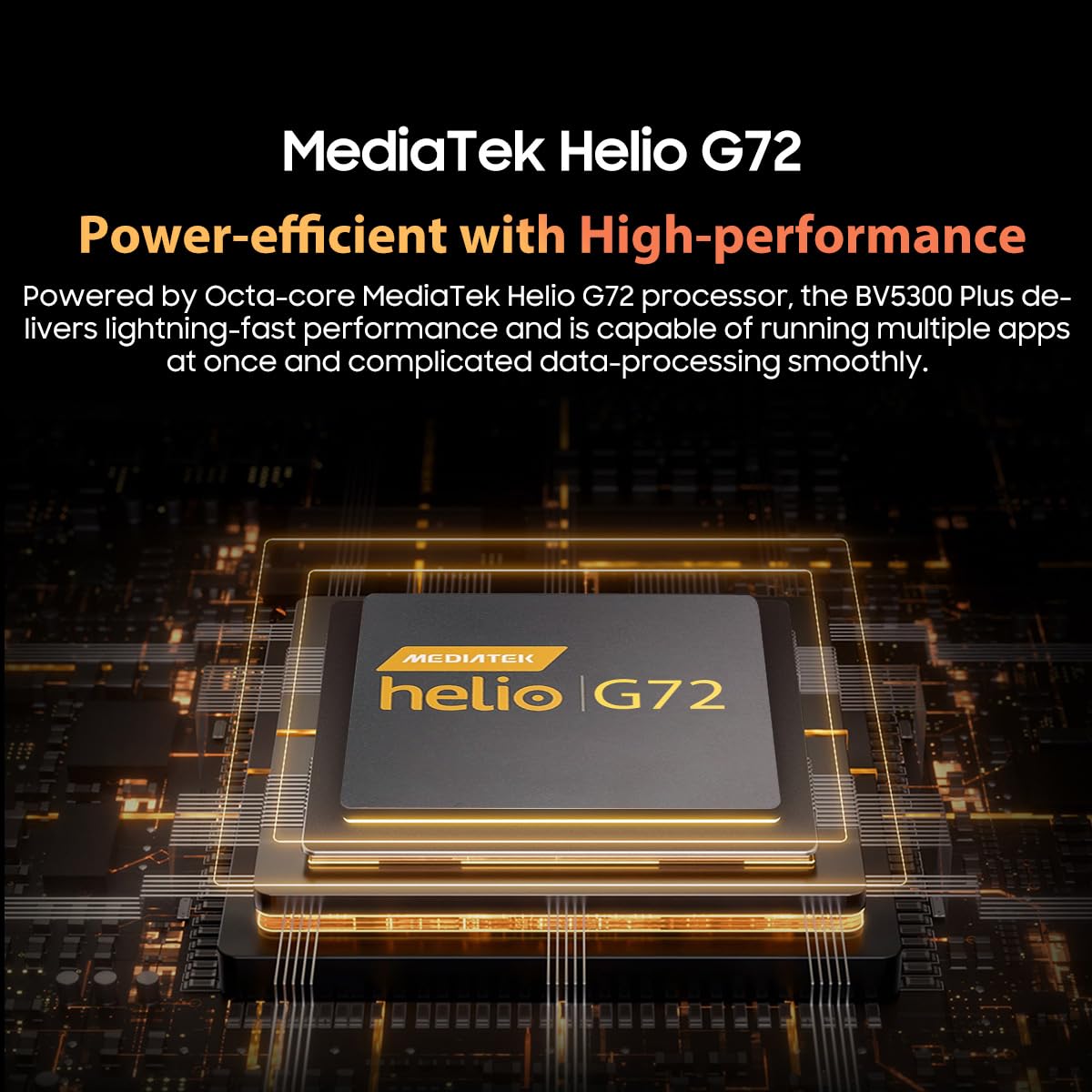 Blackview BV5300 Plus (Double Sim - Ecran de 6.1'' - 128 Go, 8 Go RAM) Vert