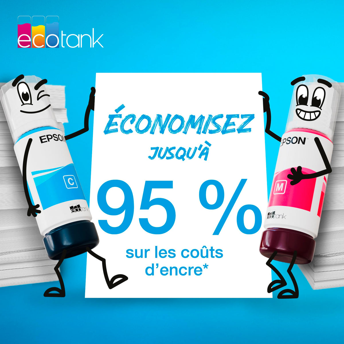 EPSON 1LB 102 EcoTank Magenta ink bottle