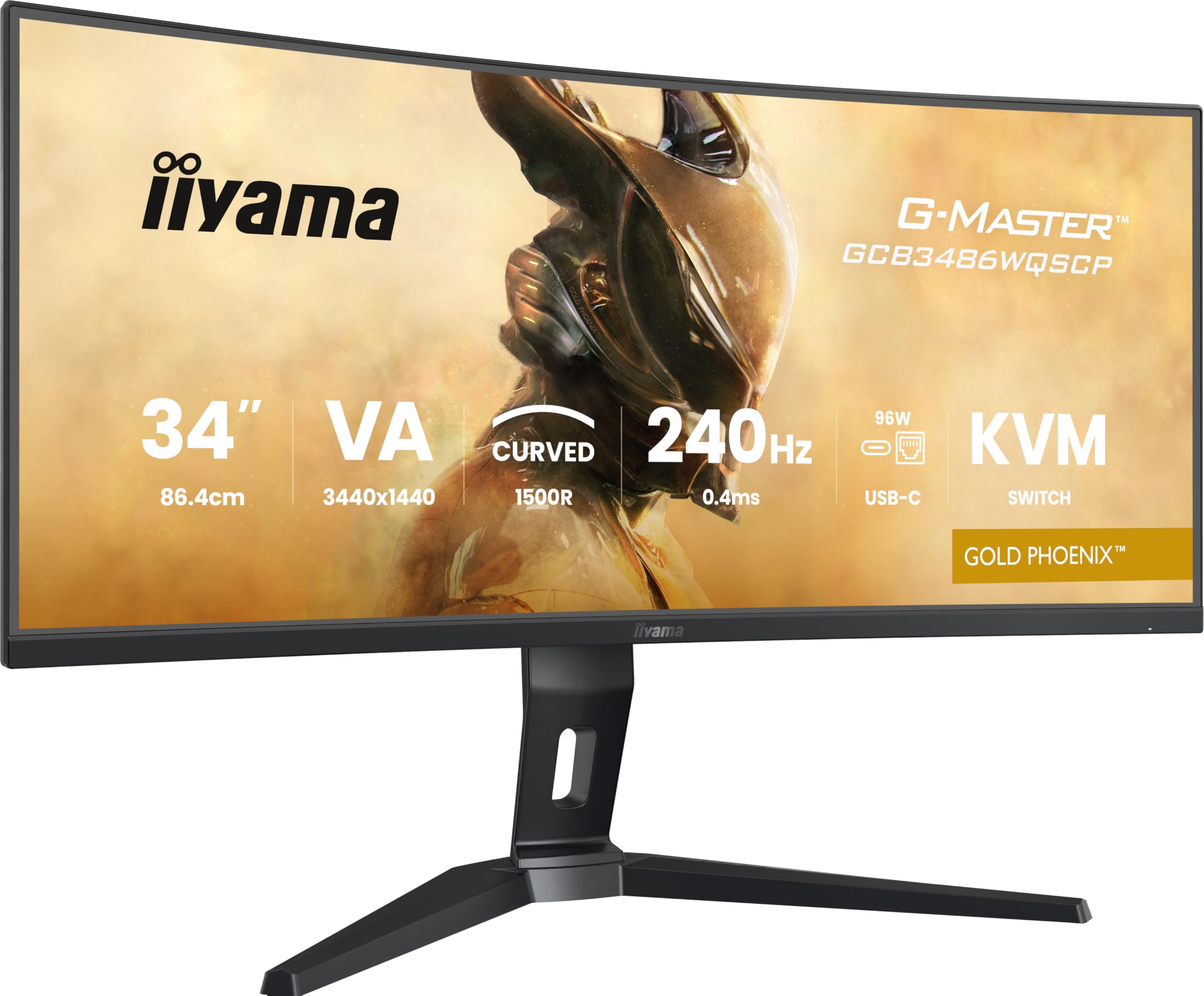 GCB3486WQSCP-B1 34" UW VA-Curved Gaming